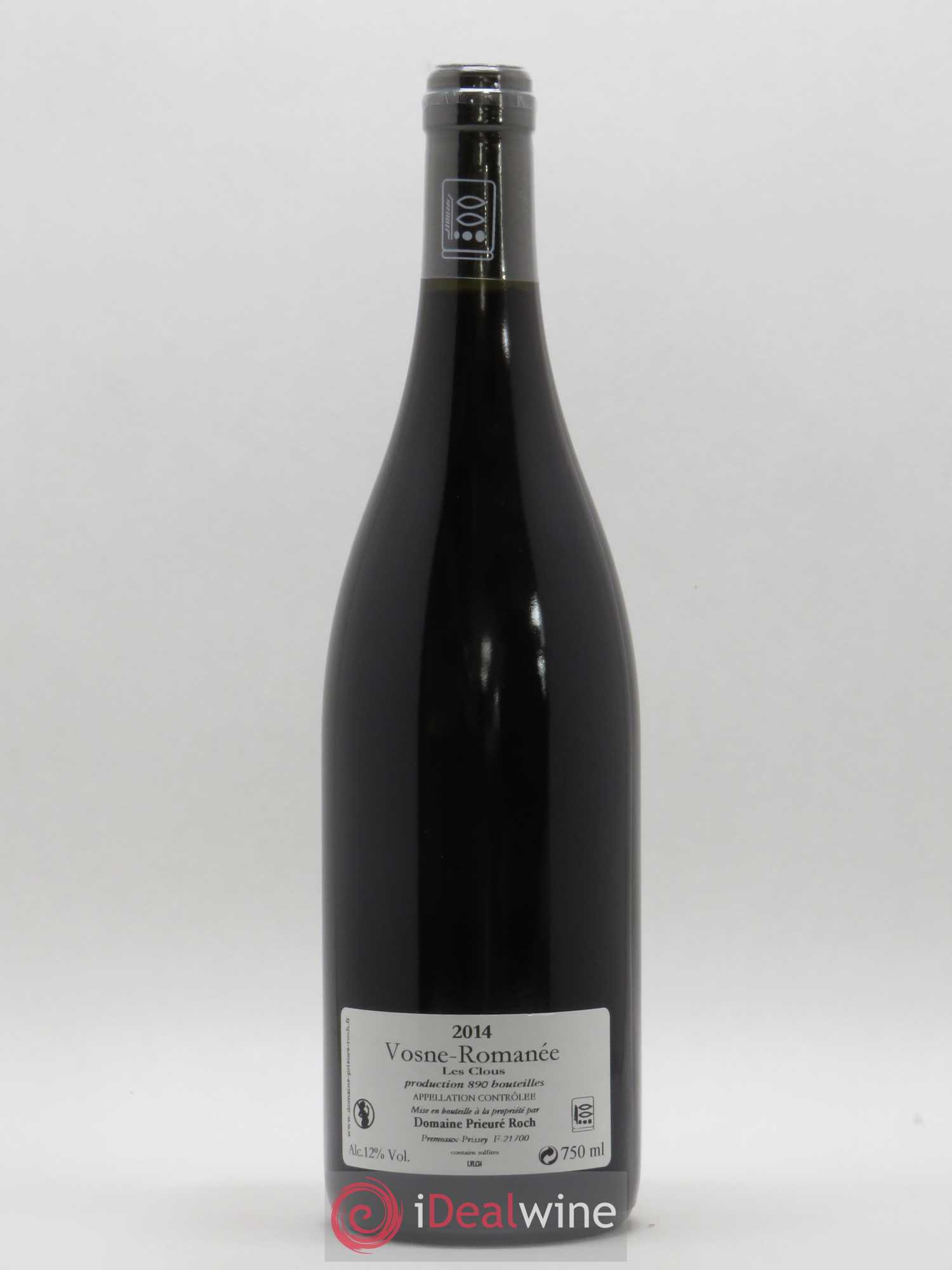 Vosne-Romanée Les Clous Prieuré Roch 2014 - Lot de 1 bouteille - 1