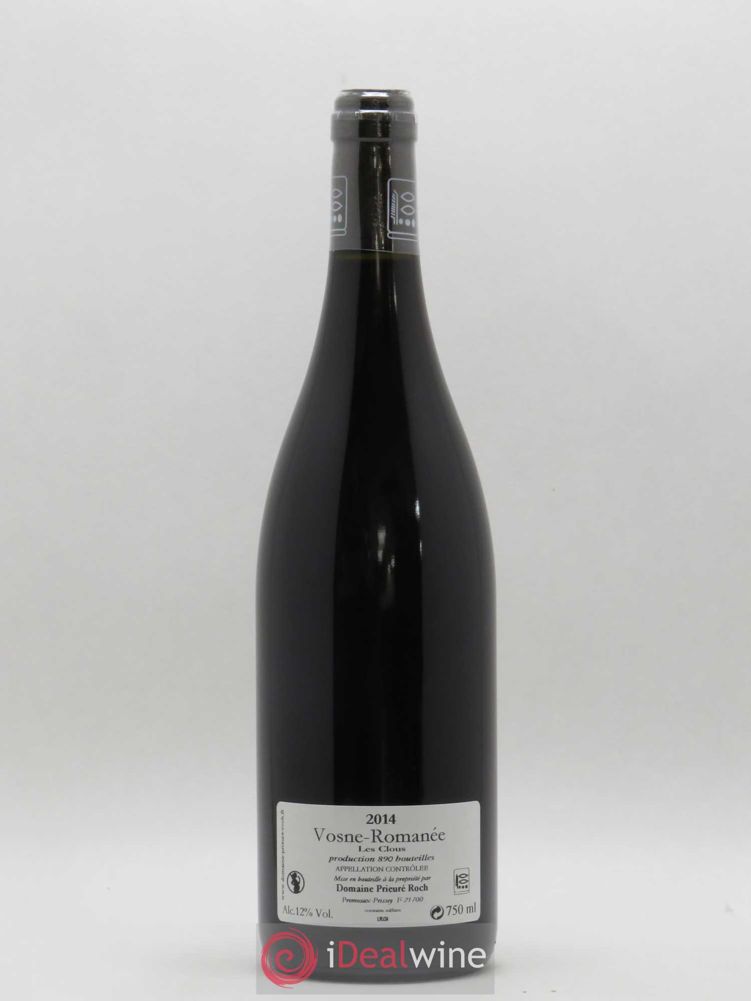 Vosne-Romanée Les Clous Prieuré Roch 2014 - Lot de 1 bouteille - 1