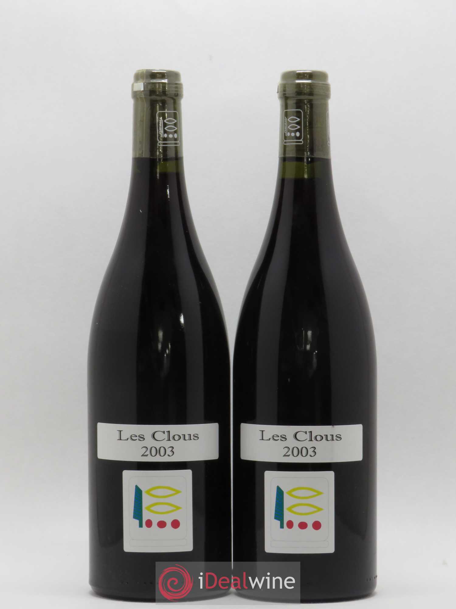 Vosne-Romanée Les Clous Prieuré Roch 2003 - Lot de 2 bouteilles - 0