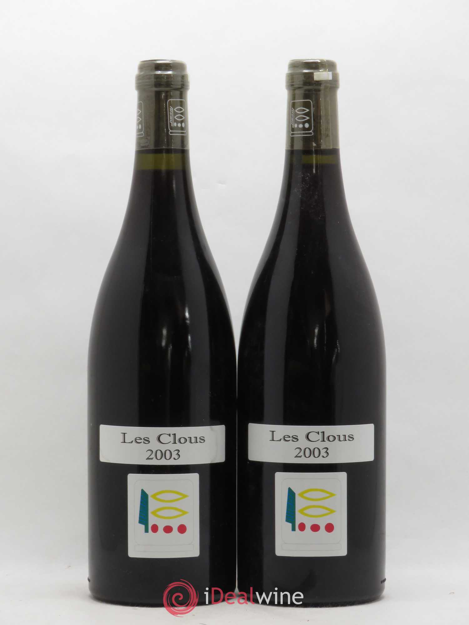 Vosne-Romanée Les Clous Prieuré Roch 2003 - Lot de 2 bouteilles - 0