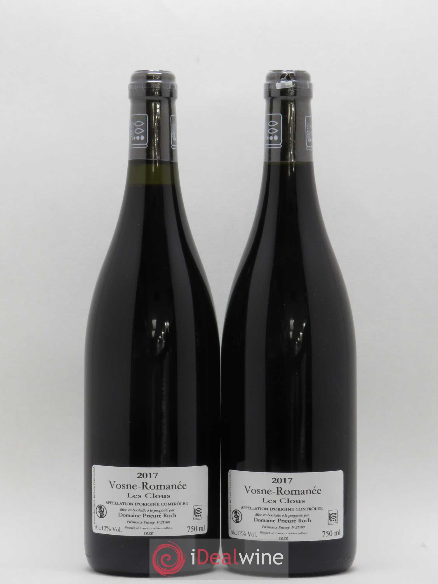 Vosne-Romanée Les Clous Prieuré Roch 2017 - Posten von 2 Flaschen - 1
