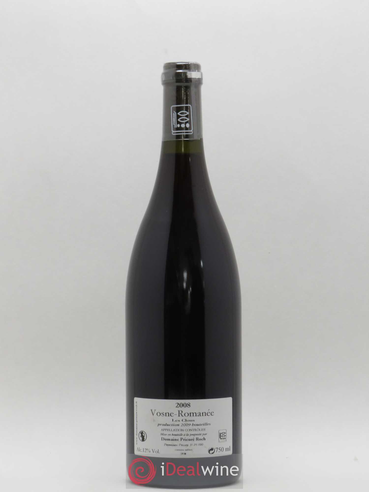 Vosne-Romanée Les Clous Prieuré Roch 2008 - Posten von 1 Flasche - 1