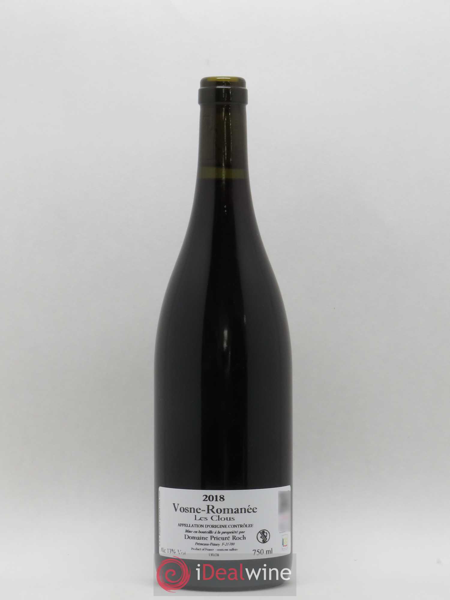 Vosne-Romanée Les Clous Prieuré Roch 2018 - Posten von 1 Flasche - 1