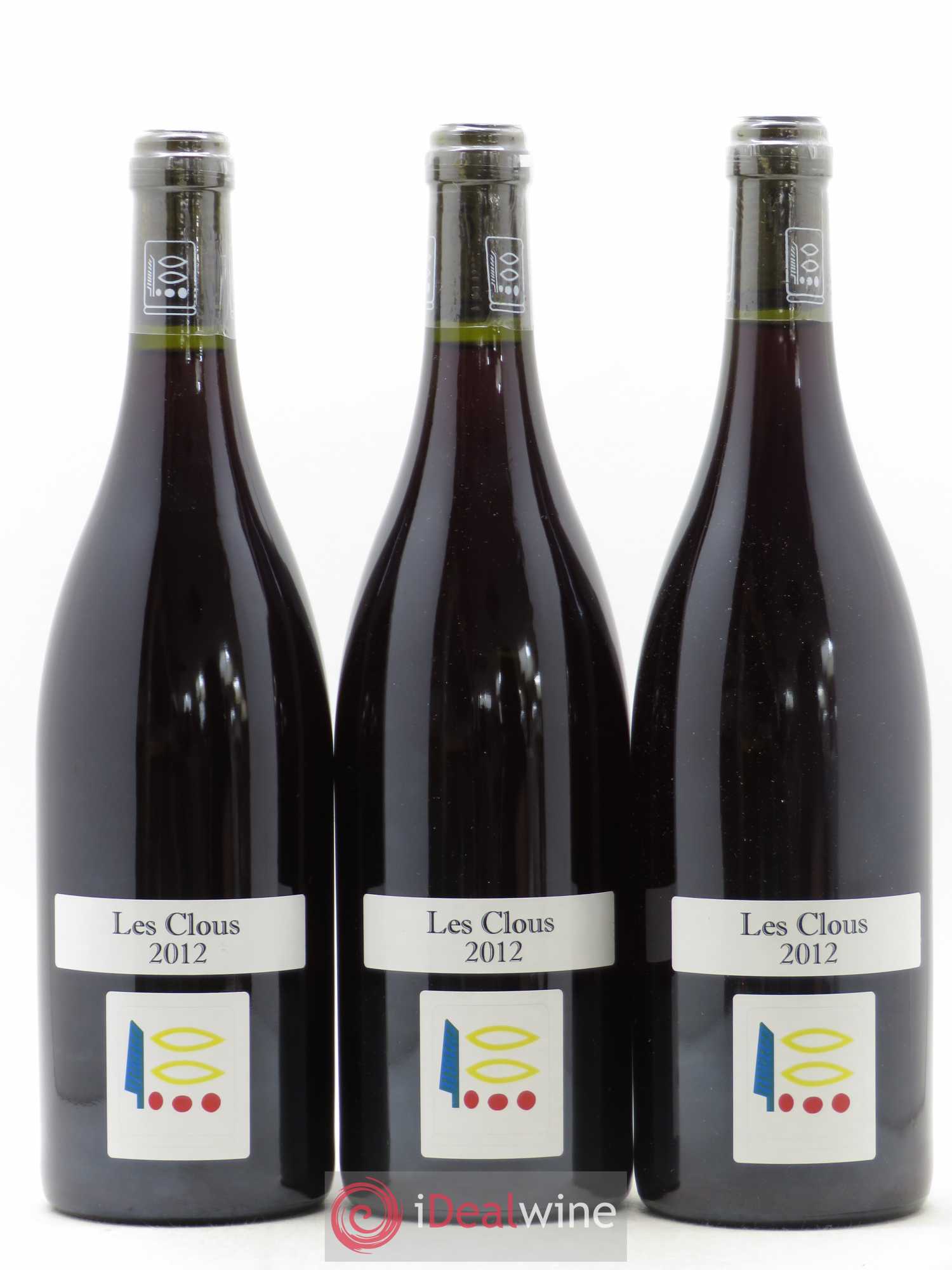 Vosne-Romanée Les Clous Prieuré Roch 2012 - Lot de 3 bouteilles - 0