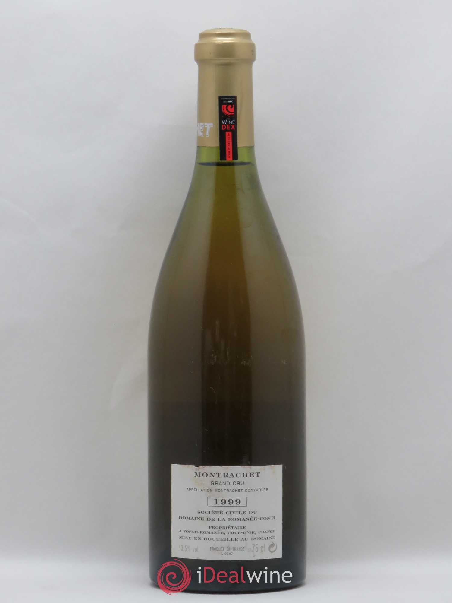Montrachet Grand Cru Domaine de la Romanée-Conti 1999 - Lot de 1 bouteille - 1