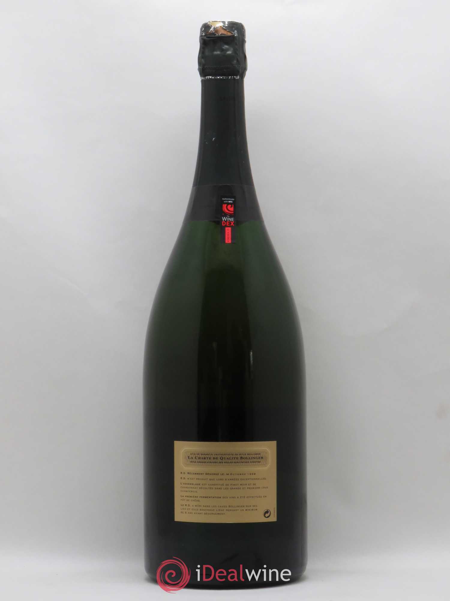R.D. Extra-Brut Bollinger Extra Brut 1981 - Lot de 1 magnum - 1