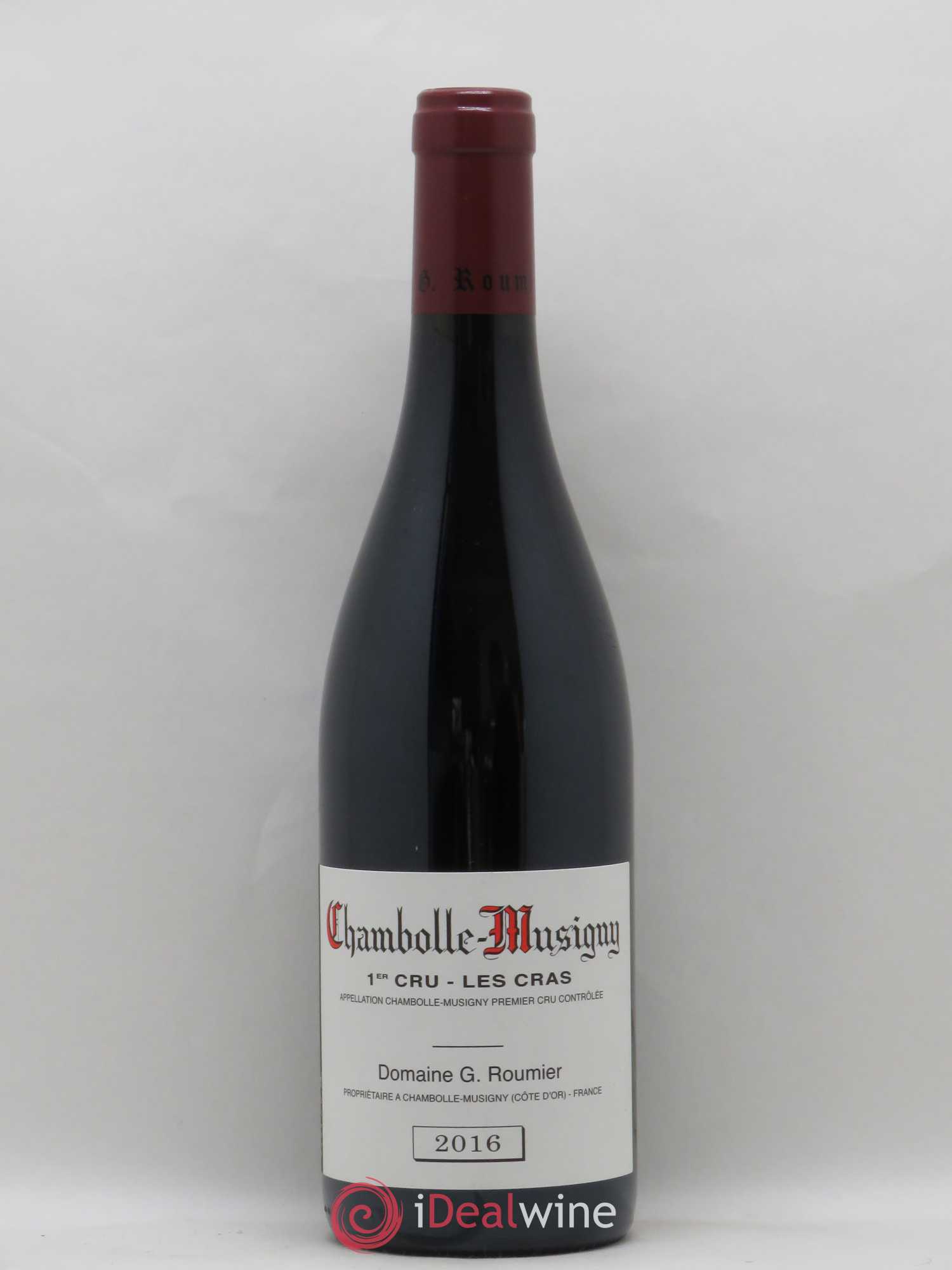 Chambolle-Musigny 1er Cru Les Cras Georges Roumier (Domaine) 2016 - Lot de 1 bouteille - 0