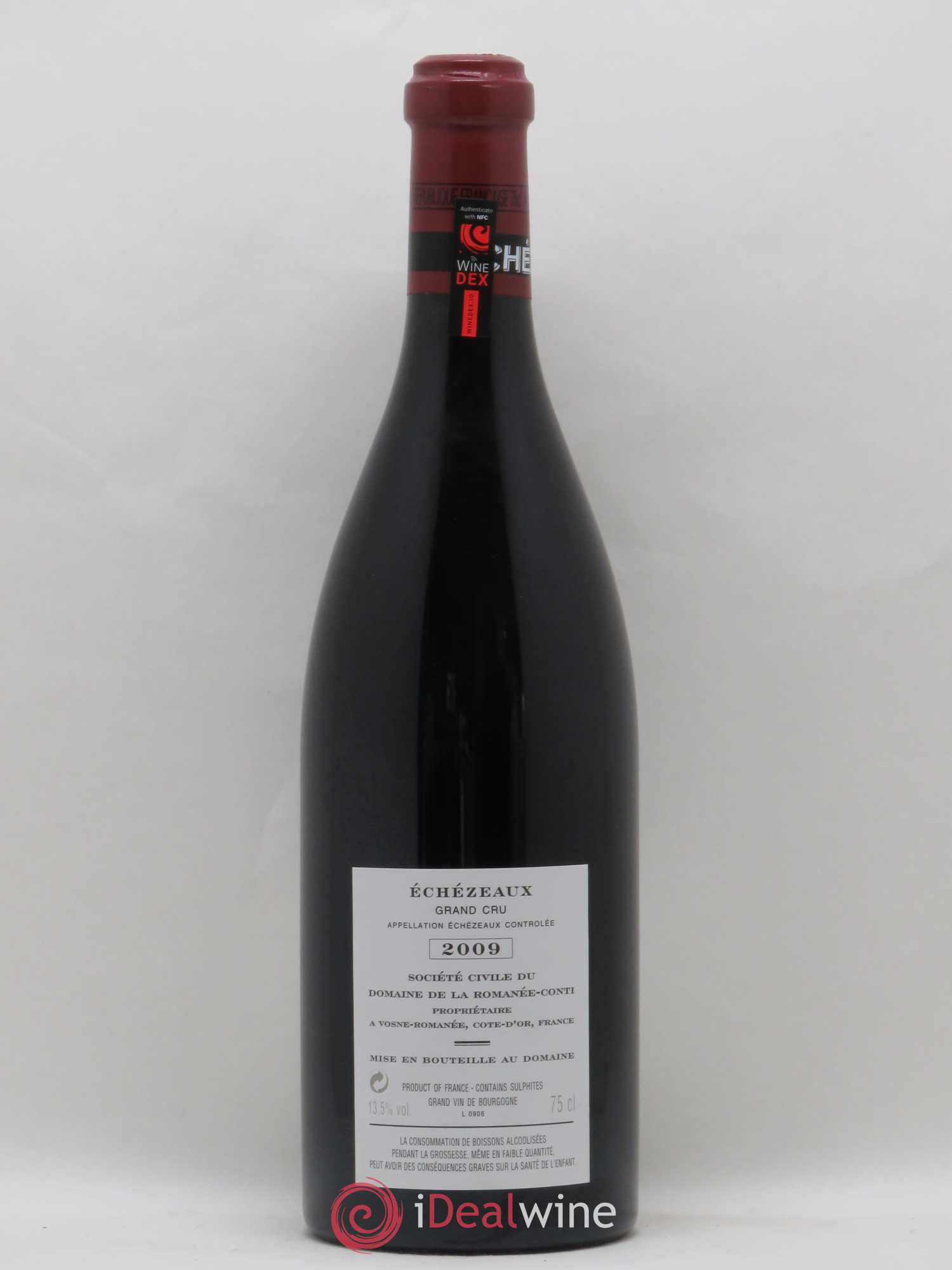 Echezeaux Grand Cru Domaine de la Romanée-Conti 2009 - Lot de 1 bouteille - 1