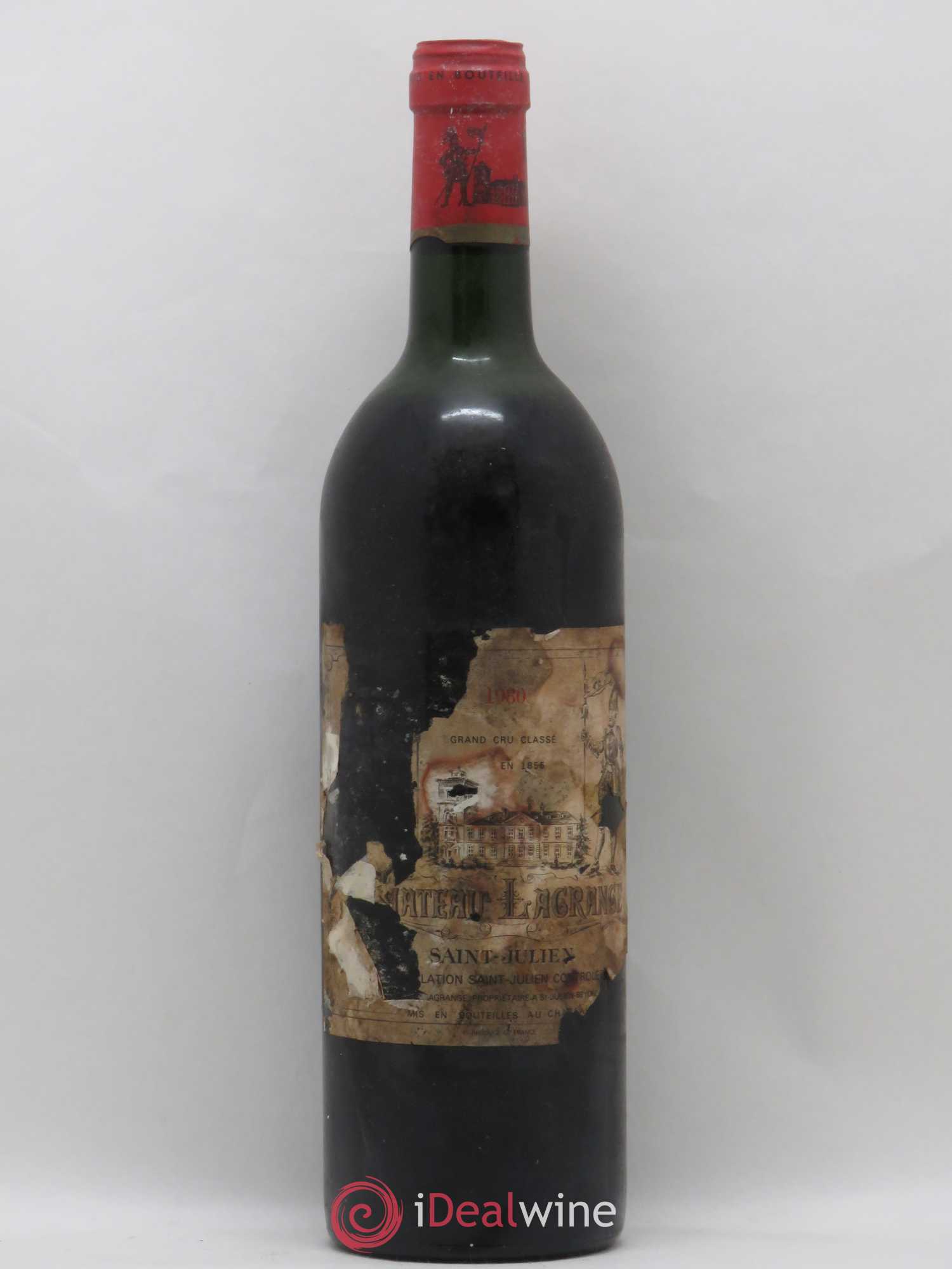 Château Lagrange 3ème Grand Cru Classé 1980 - Lot de 1 bouteille - 0