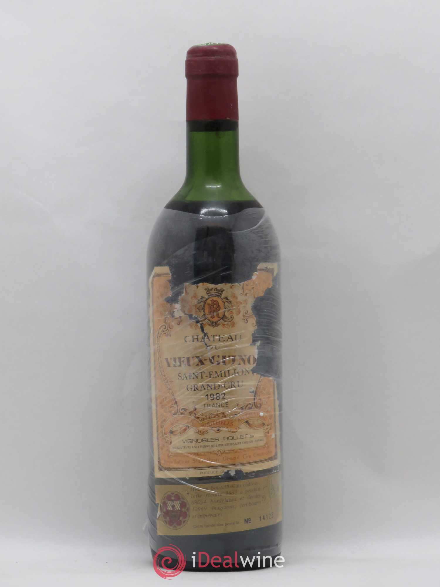 Château Vieux Guinot 1982 - Lot de 1 bouteille - 0