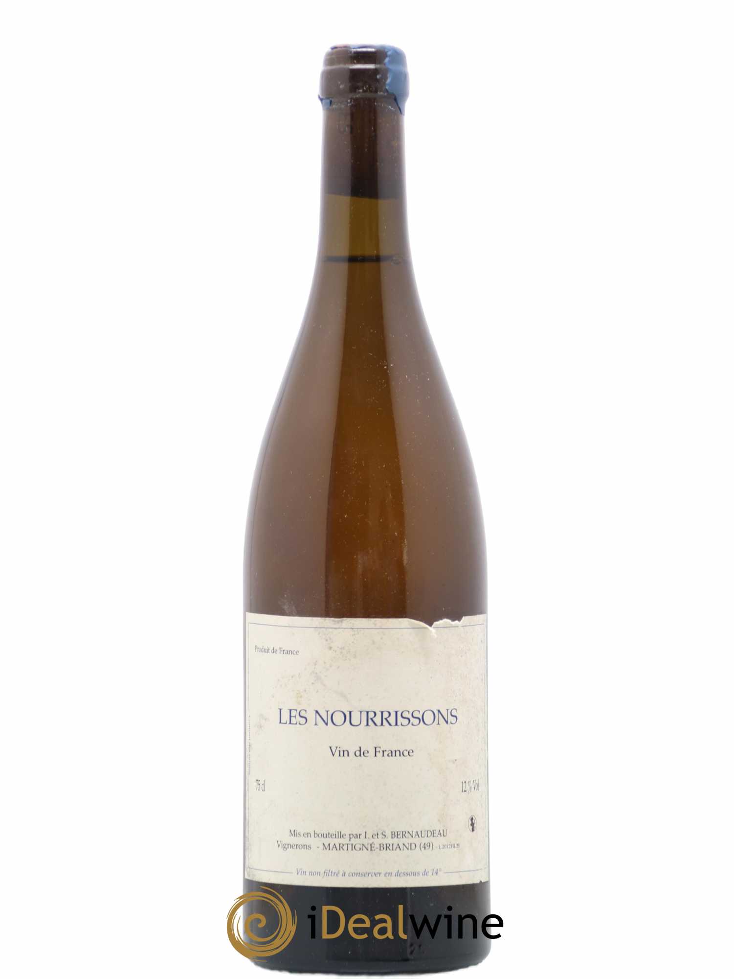 Vin de France Les Nourrissons Stéphane Bernaudeau 2012 - Lot de 1 bouteille - 0