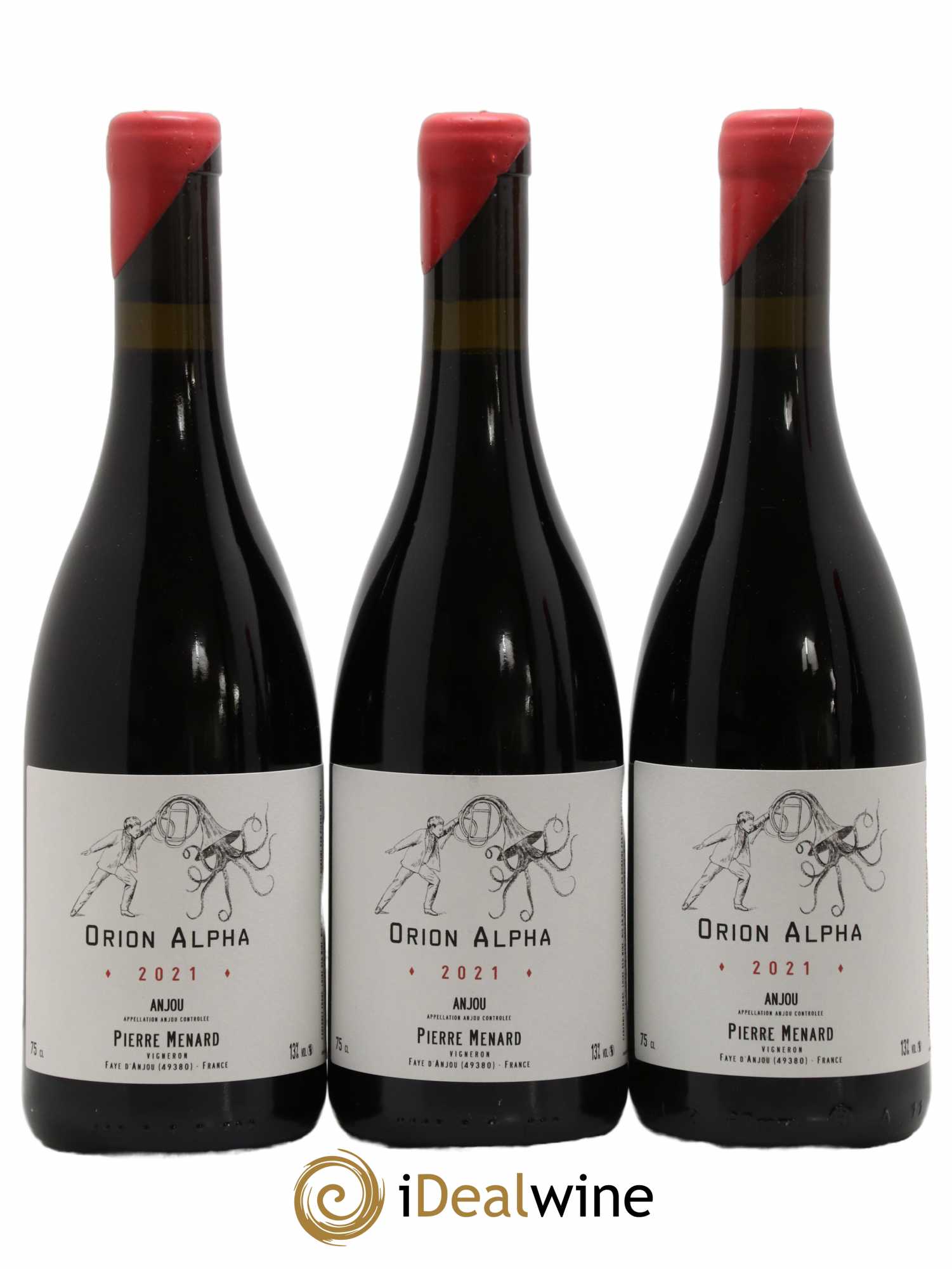 Anjou Orion Alpha Pierre Menard 2021 - Lot de 3 bouteilles - 0