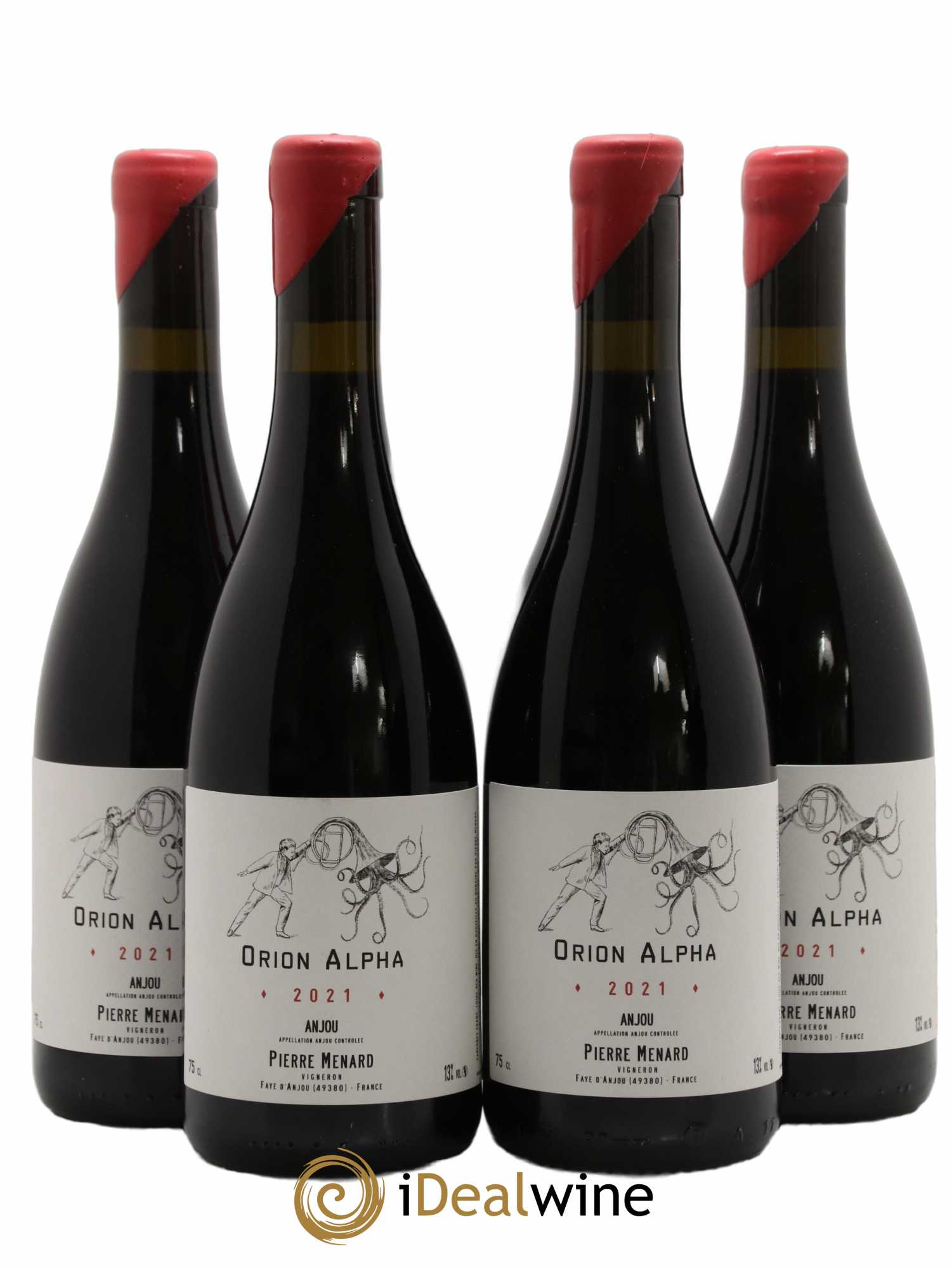 Anjou Orion Alpha Pierre Menard 2021 - Lot de 4 bouteilles - 0