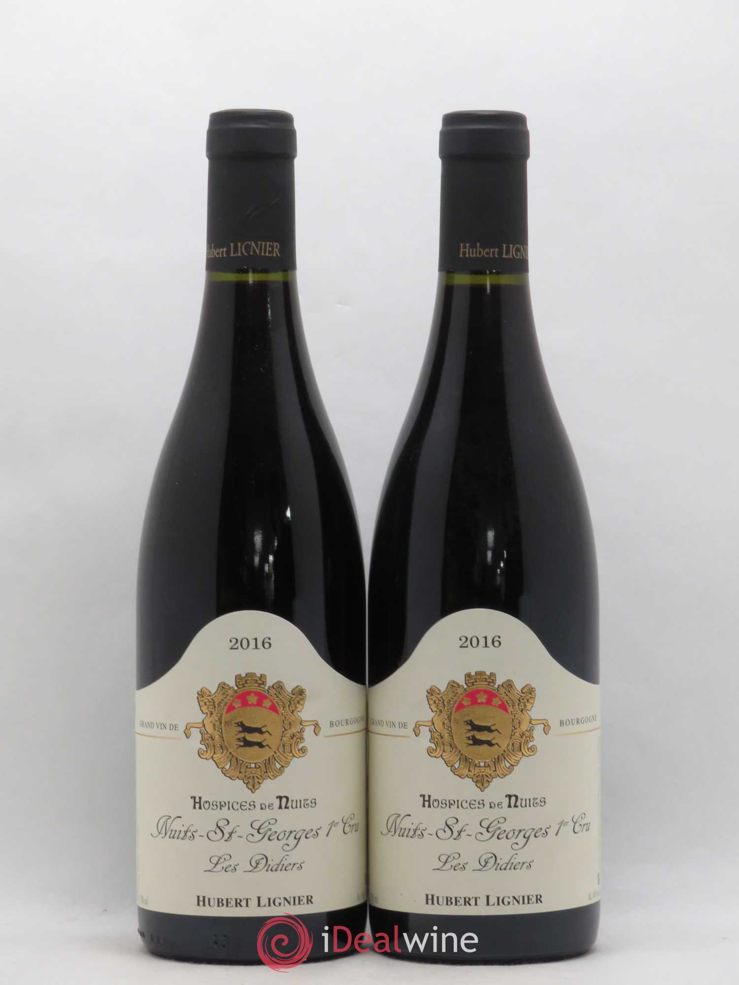 Nuits-Saint-Georges 1er Cru Les Didiers Hospices de Nuits Hubert Lignier (Domaine) 2016 - Lot de 2 bouteilles - 0