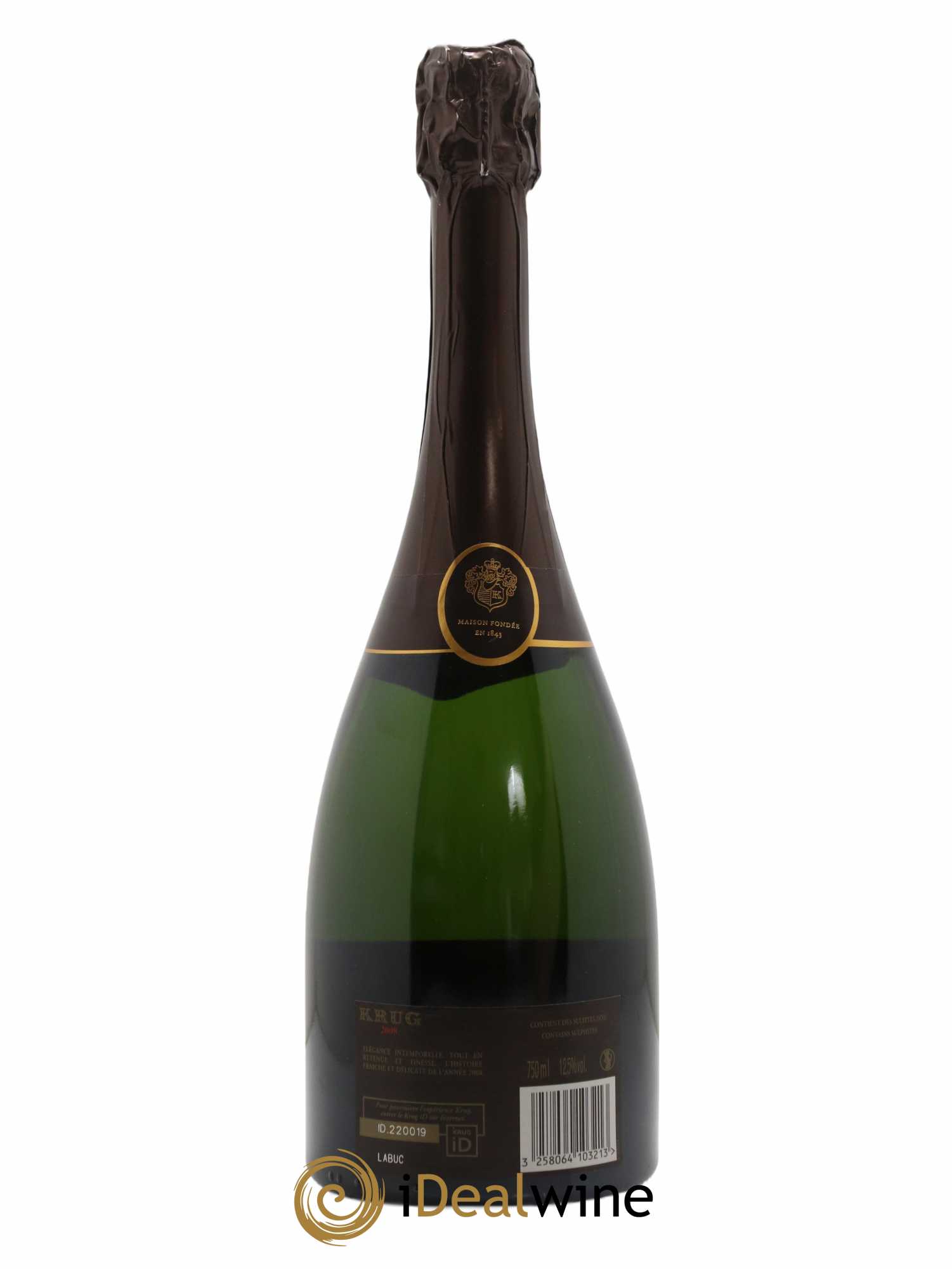 Vintage Krug 2008 - Lot de 1 bouteille - 1