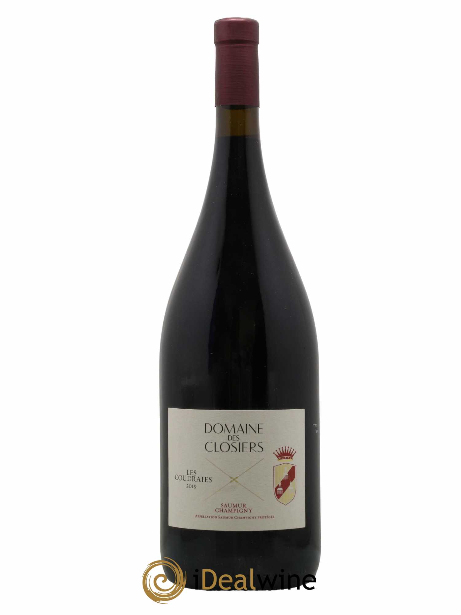 Saumur-Champigny Les Coudraies Domaines des Closiers 2019 - Lot de 1 magnum - 0
