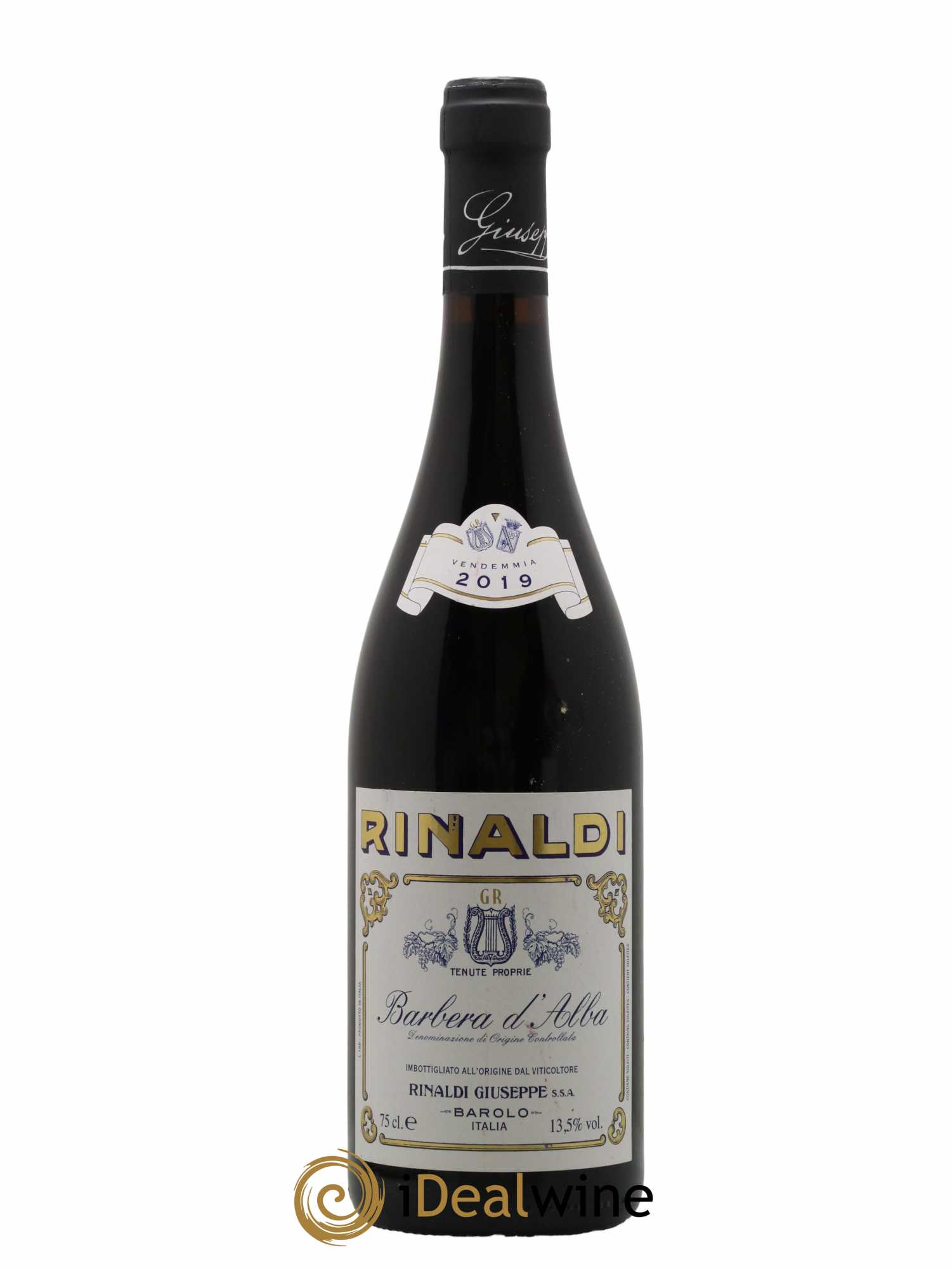 Barbera d'Alba Giuseppe Rinaldi 2019 - Lot de 1 bouteille - 0