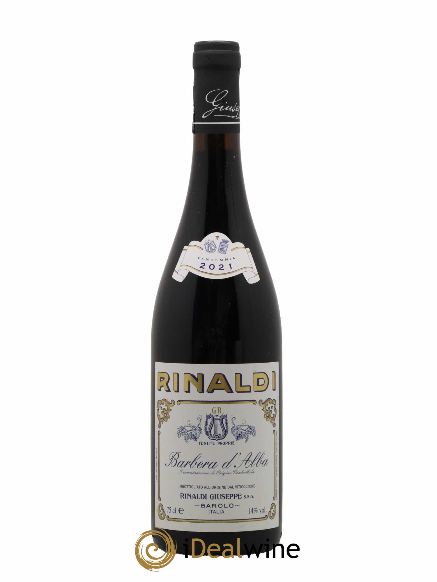 Barbera d'Alba Giuseppe Rinaldi 2021 - Lot de 1 bouteille - 0
