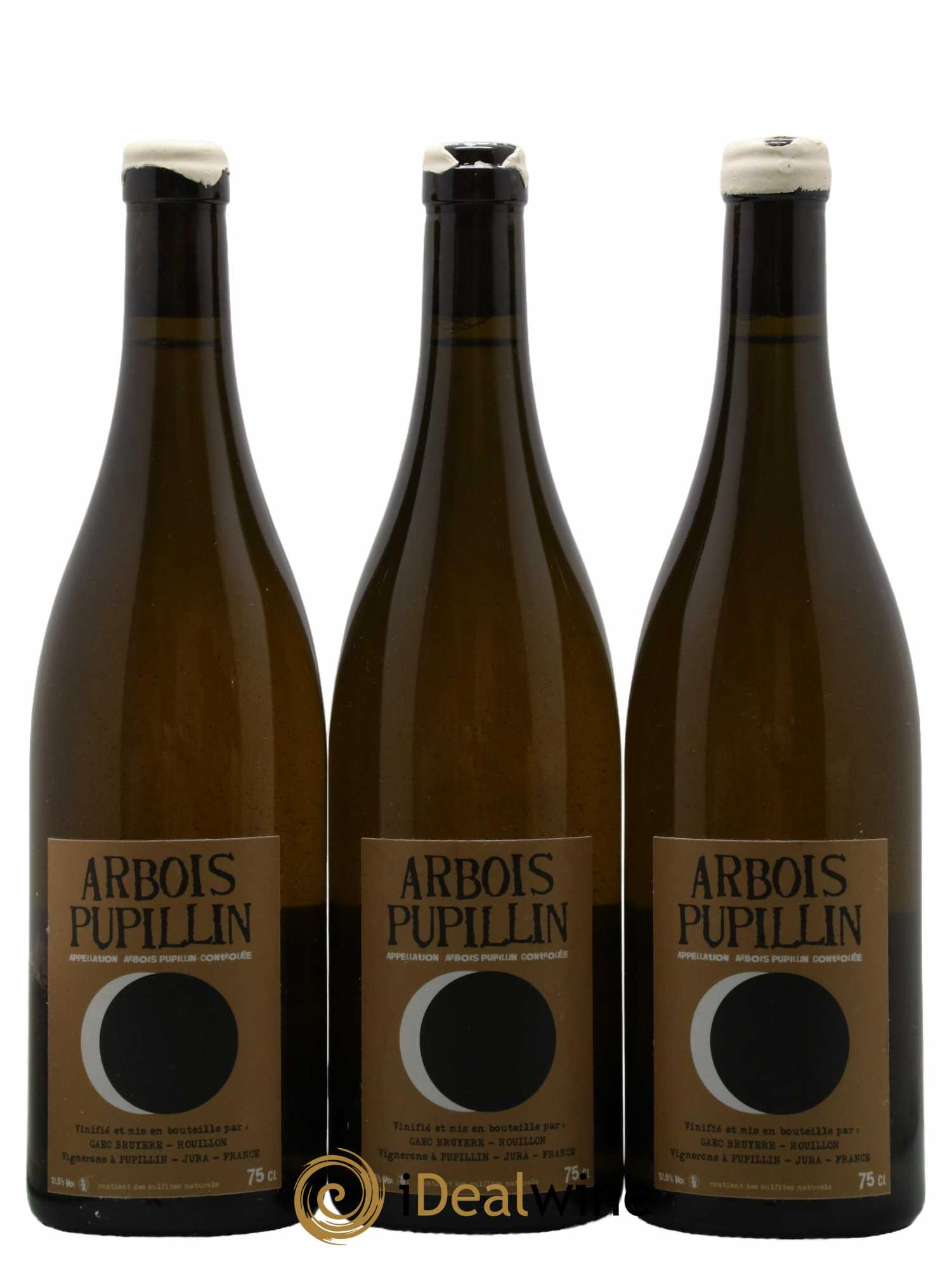 Arbois-Pupillin Chardonnay Vieilles vignes Adeline Houillon & Renaud Bruyère 2016 - Lot de 3 bouteilles - 0