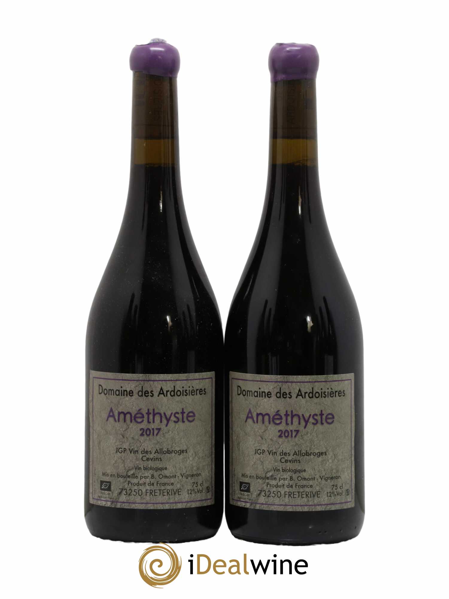 Vin des Allobroges Cevins Améthyste Ardoisières (Domaine des) 2017 - Lot de 2 bouteilles - 0
