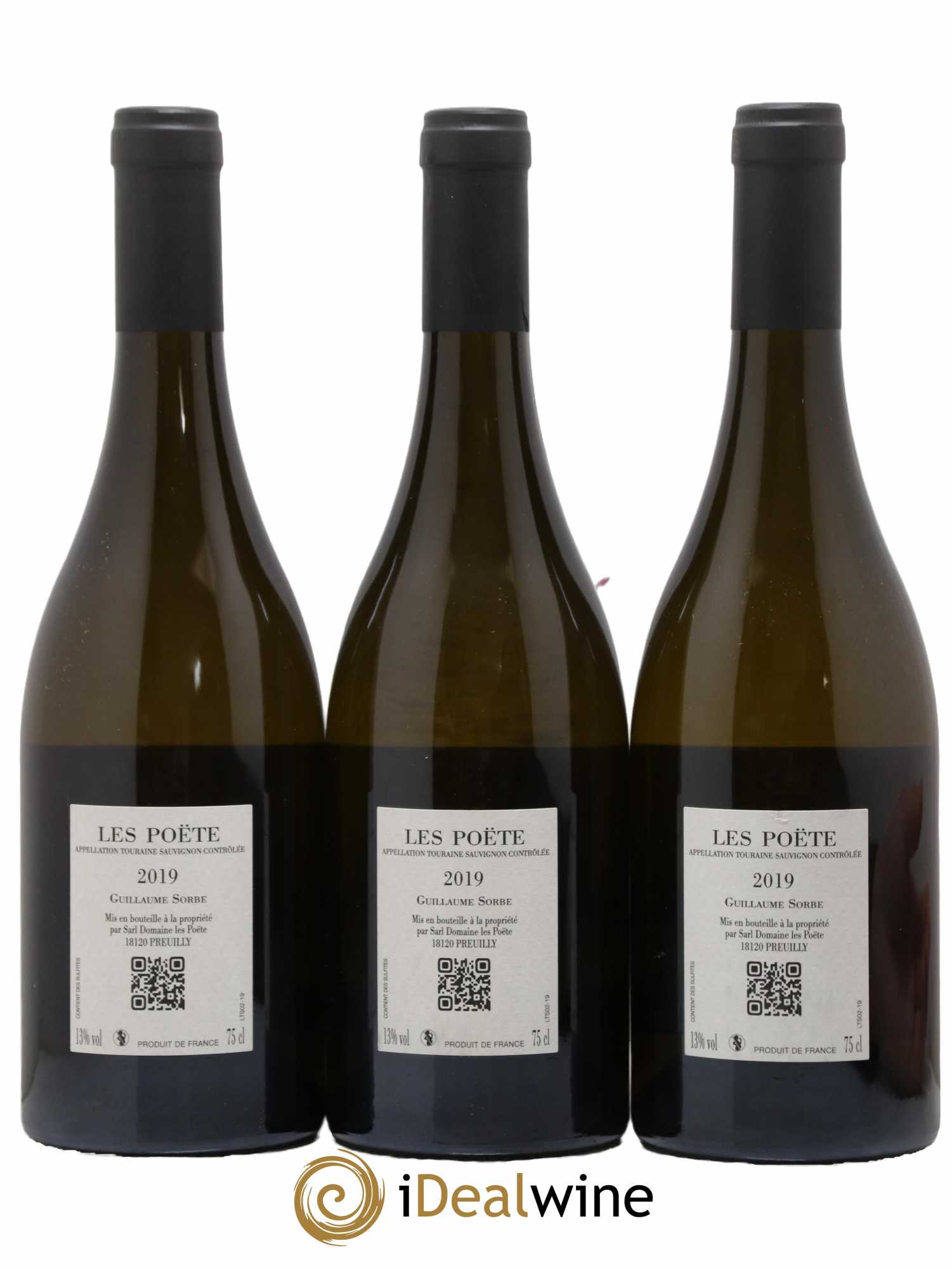 Touraine Le S Domaine Des Poete 2019 - Lot de 3 bouteilles - 1