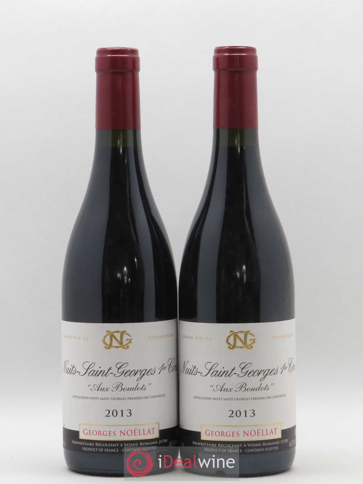 Nuits-Saint-Georges 1er Cru Aux Boudots Georges Noëllat (Domaine) 2013 - Lot de 2 bouteilles - 0