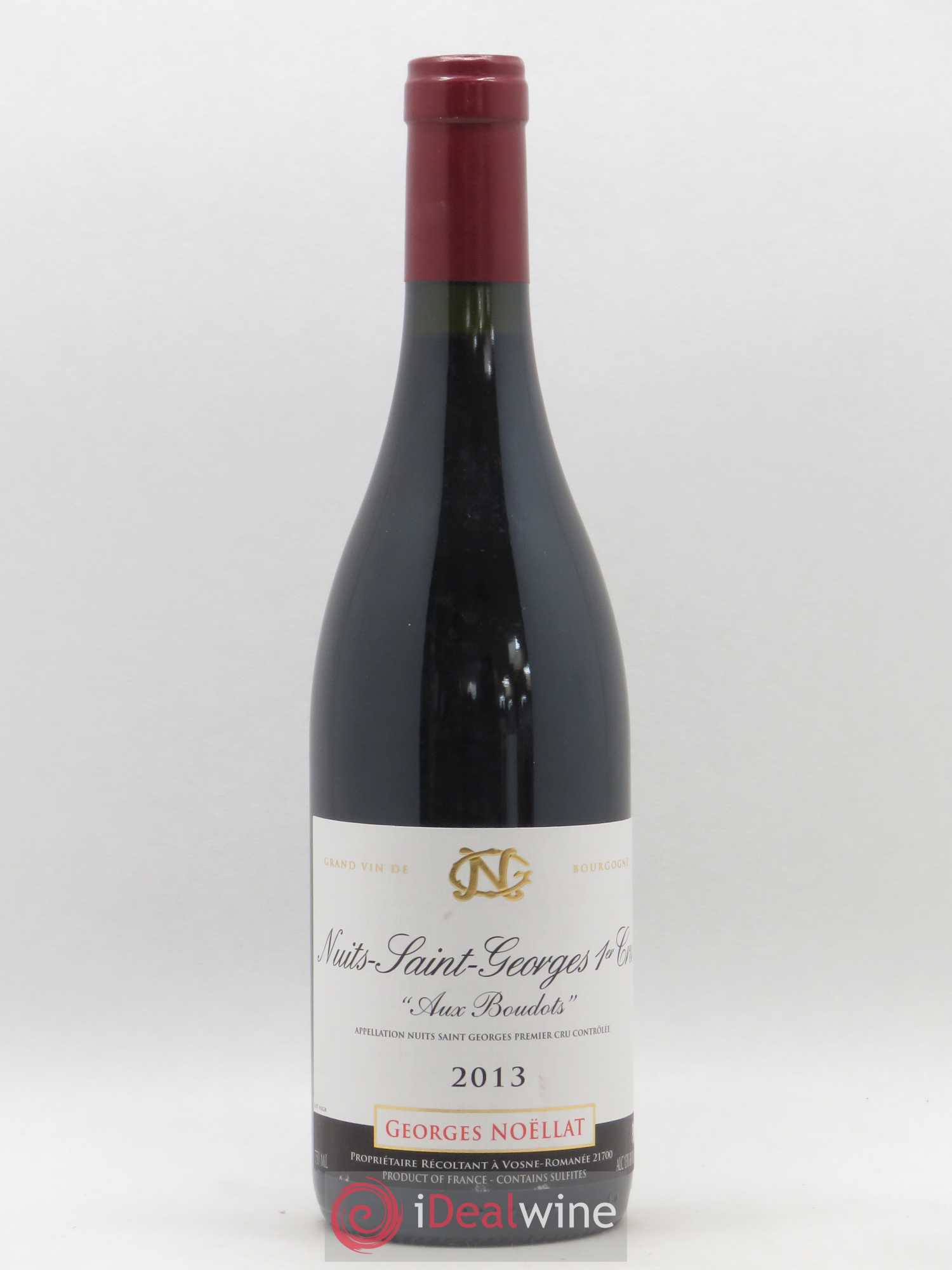 Nuits-Saint-Georges 1er Cru Aux Boudots Georges Noëllat (Domaine) 2013 - Lot de 1 bouteille - 0