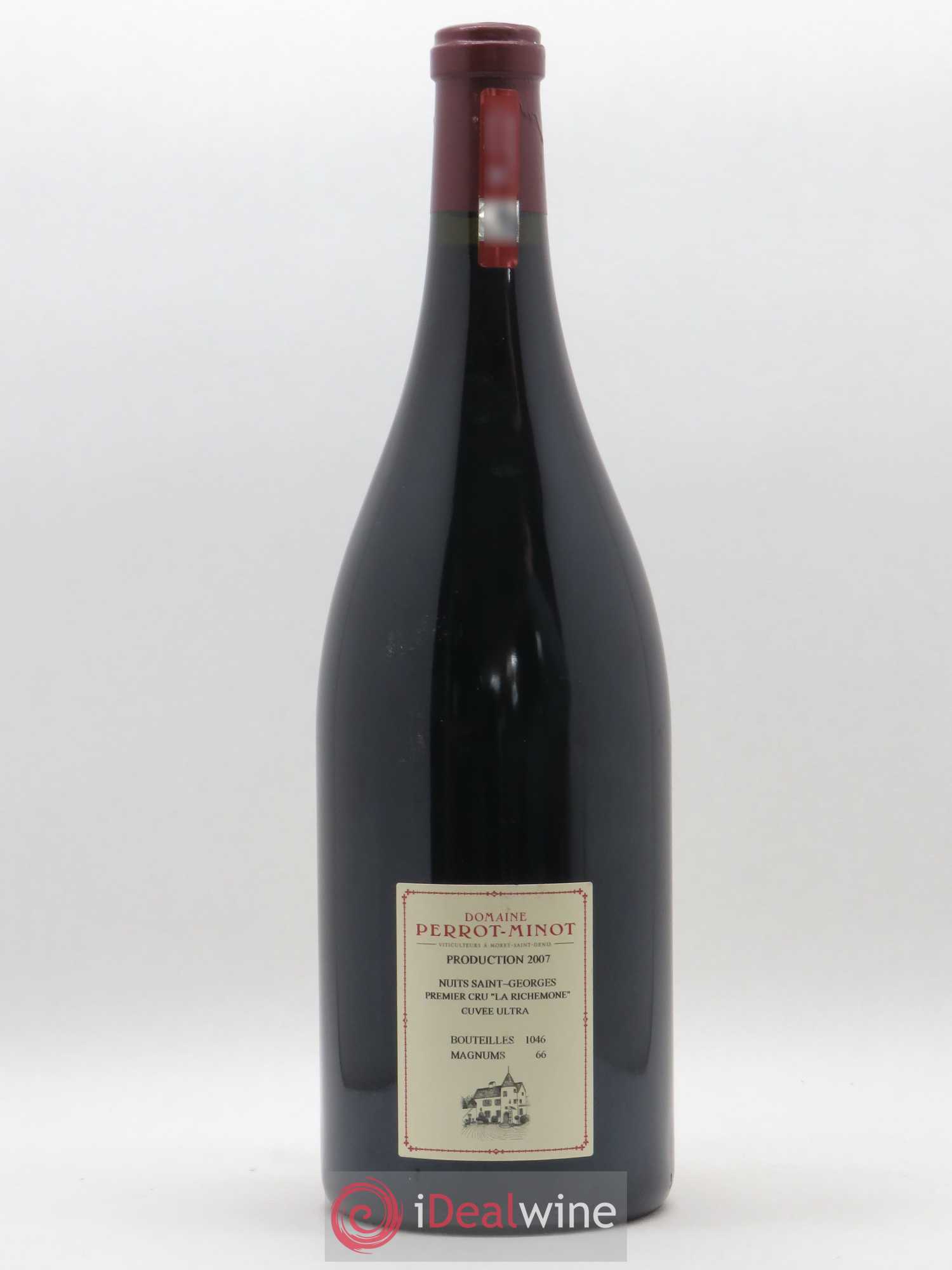Nuits-Saint-Georges 1er Cru La Richemone Cuvée Ultra Vieilles Vignes Perrot-Minot 2007 - Lot de 1 magnum - 1