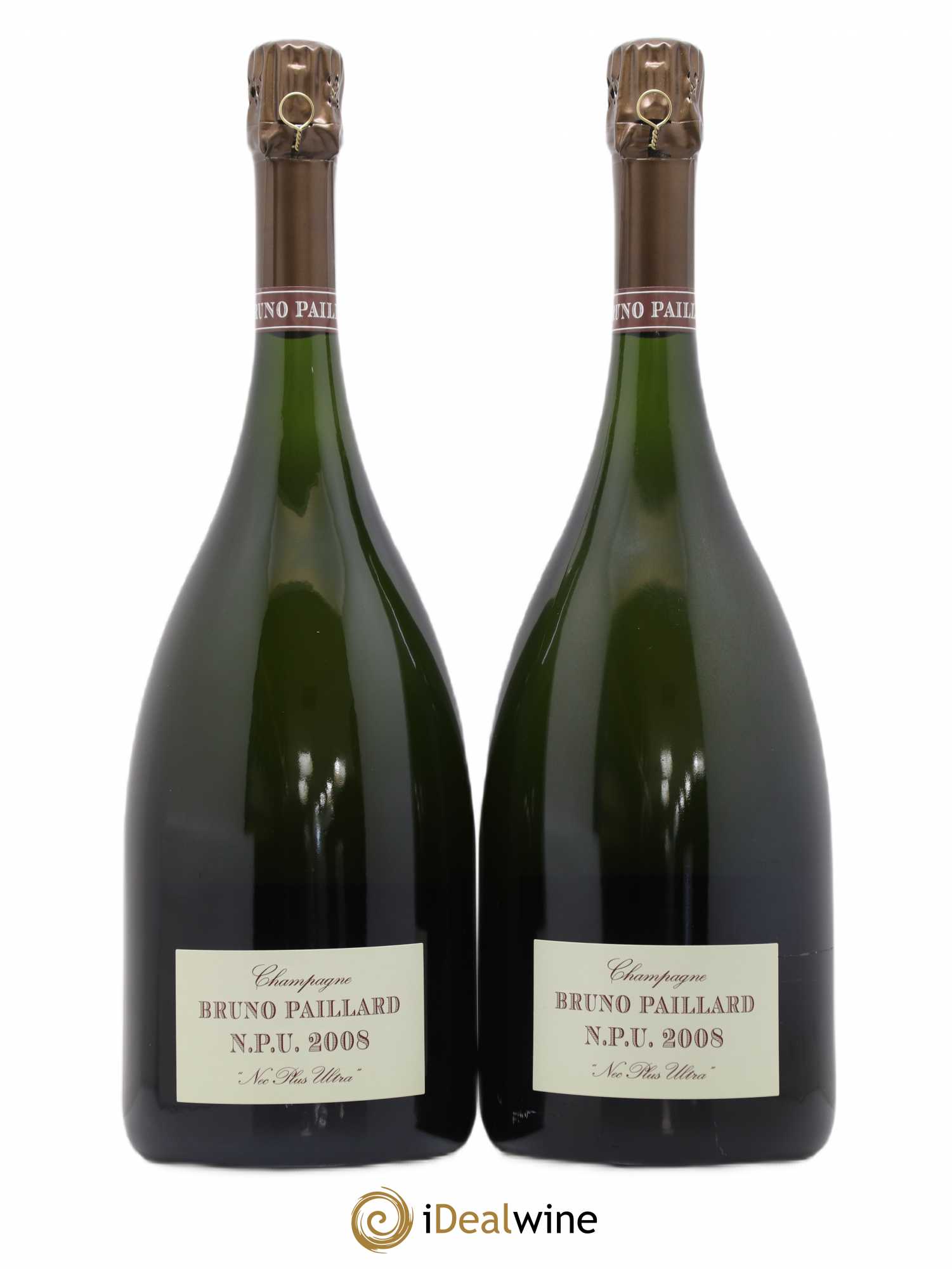 NPU Extra-Brut Bruno Paillard 2008 - Lot de 2 magnums - 0