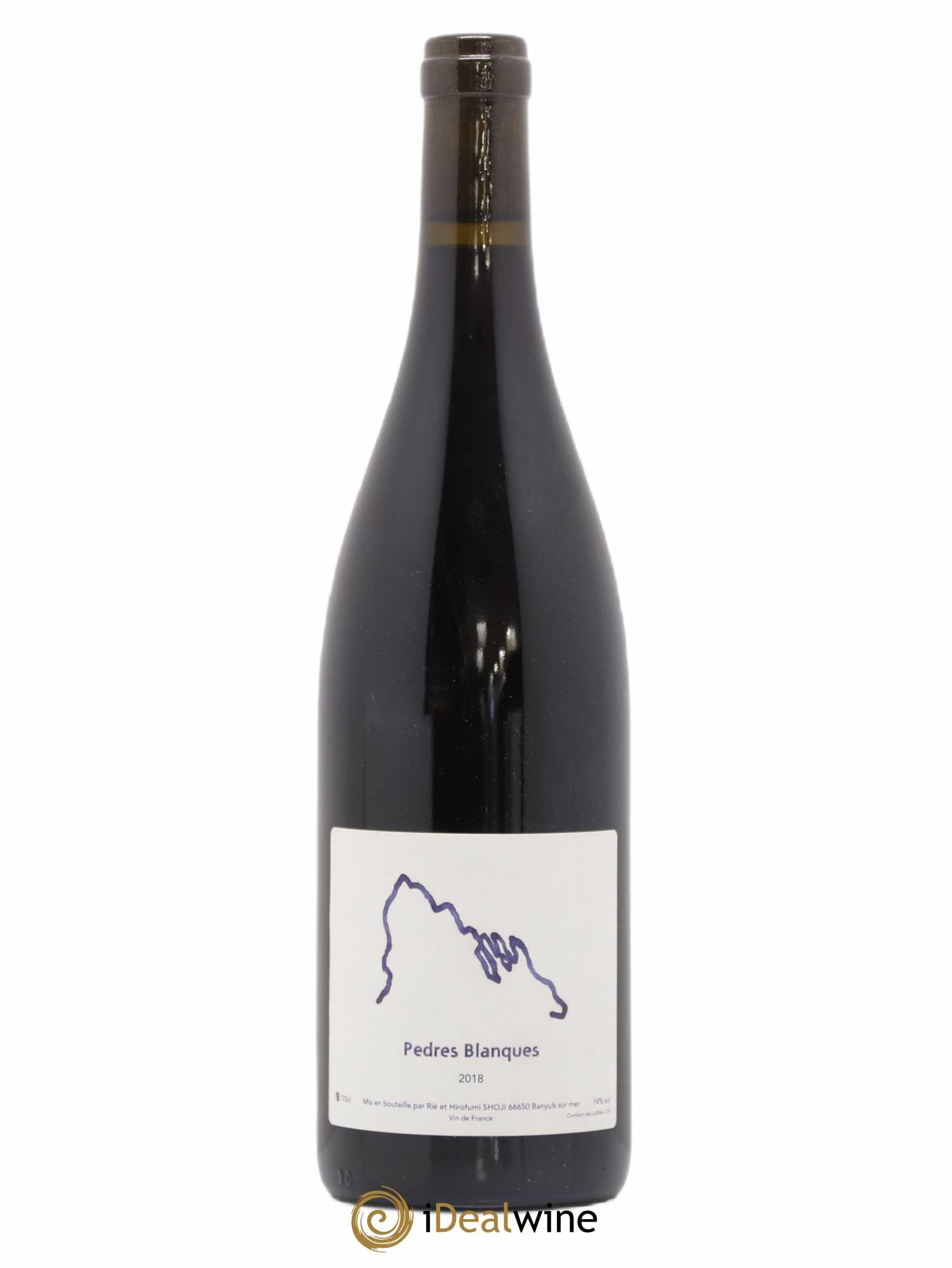 Vin de France Pedres Blanques Rié et Hirofumi Shoji 2018 - Lot de 1 bouteille - 0