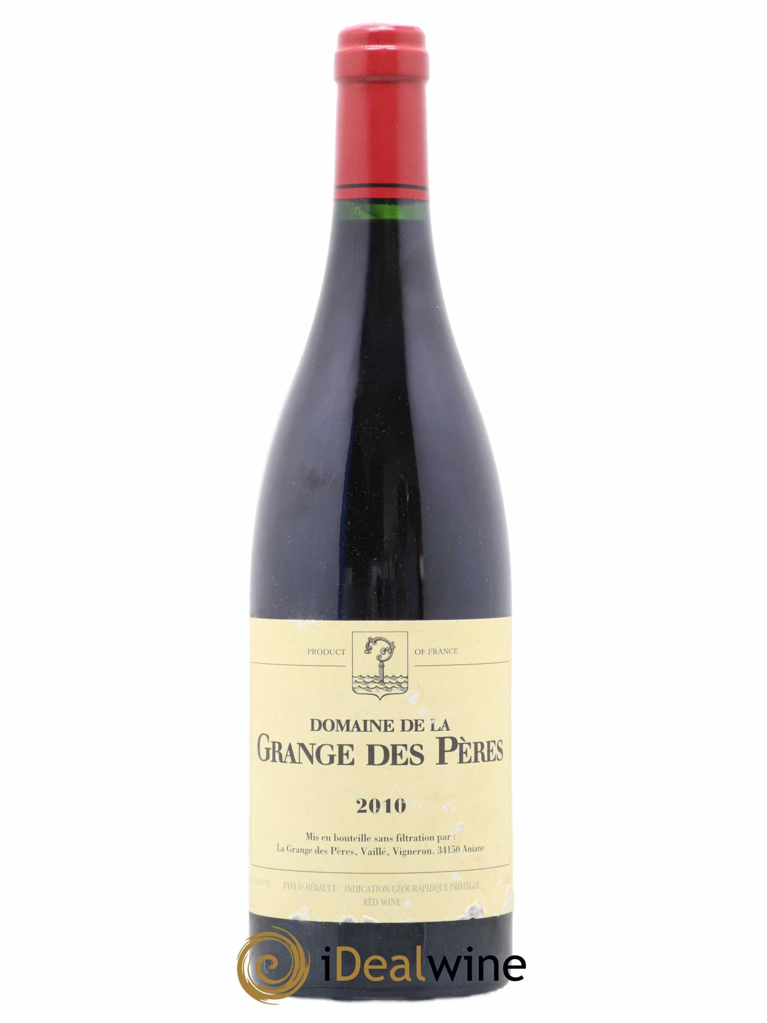 Pays d'Hérault Grange des Pères Laurent Vaillé 2010 - Lotto di 1 bottiglia - 0