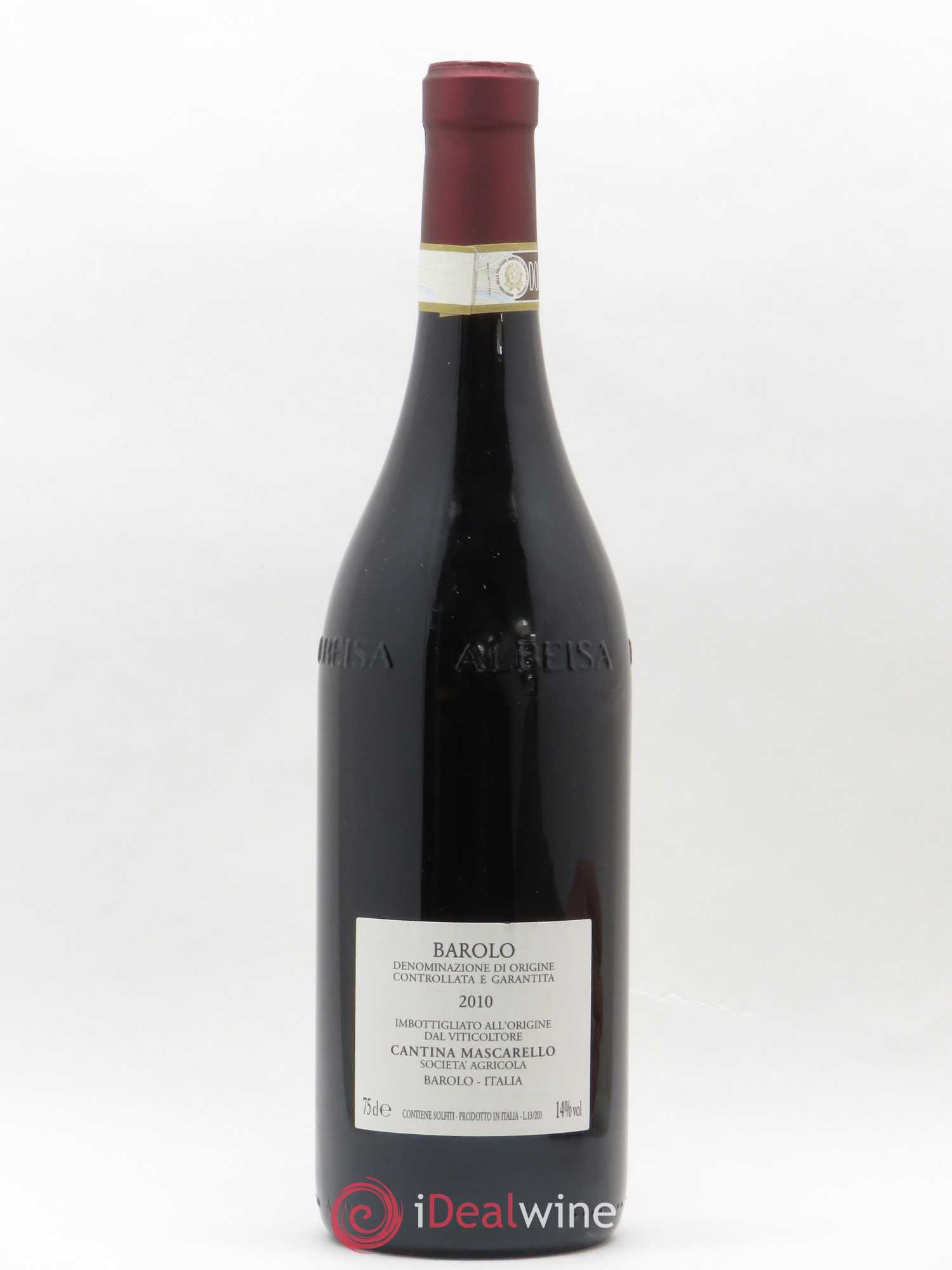 Barolo DOCG Bartolo Mascarello 2010 - Lot de 1 bouteille - 1