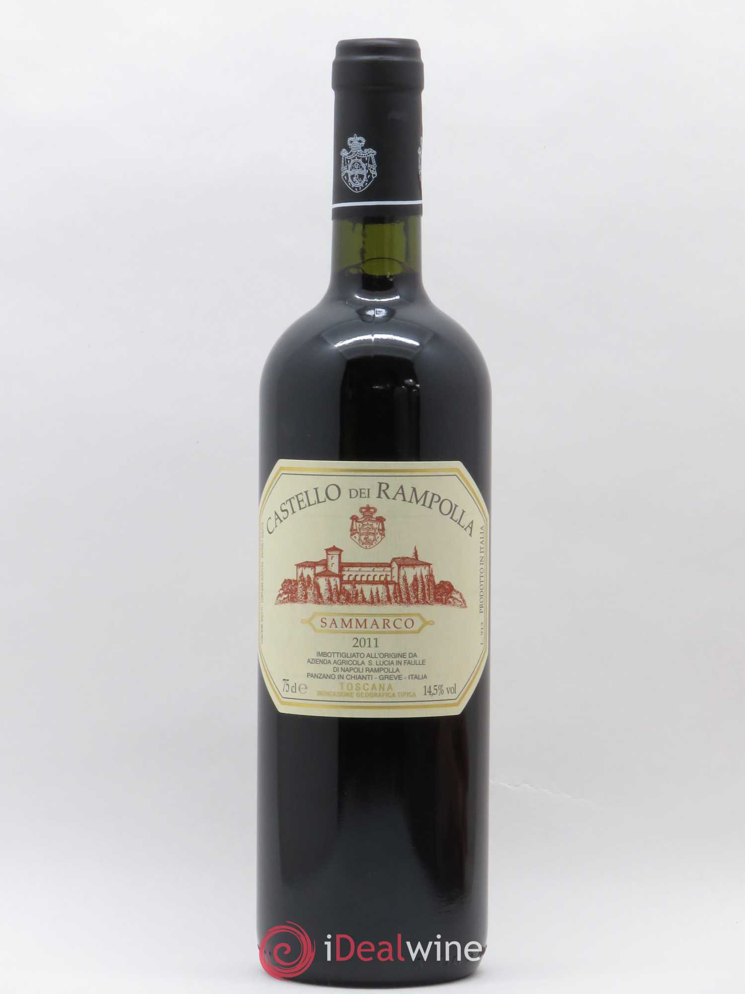 Toscana IGT Sammarco Castello Dei Rampolla 2011 - Lot de 1 bouteille - 0