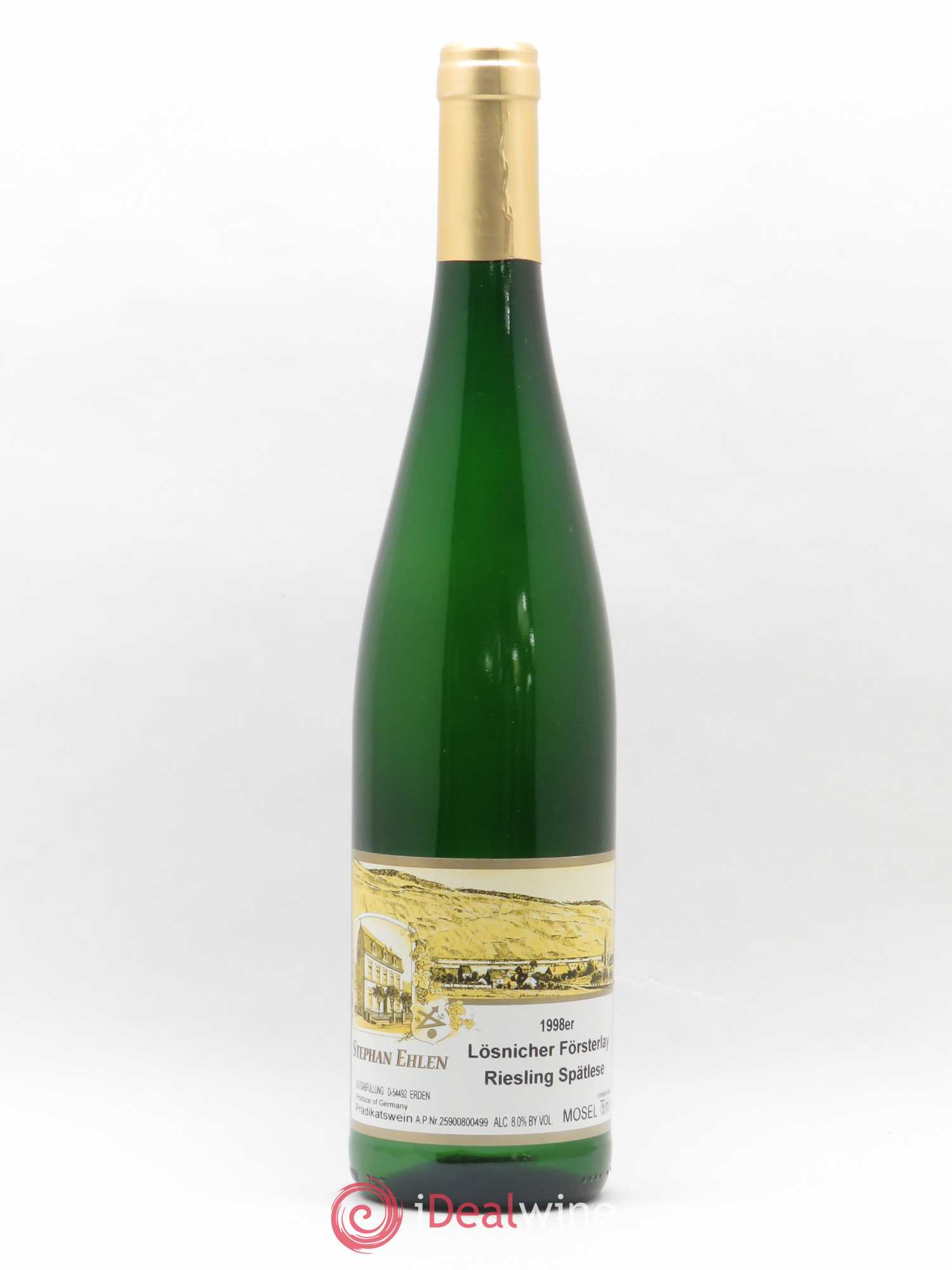 Allemagne Mosel-Saar Mosel Lösnicher Försterlay Riesling Spätlese Stephan Ehlen 1998 - Posten von 1 Flasche - 0