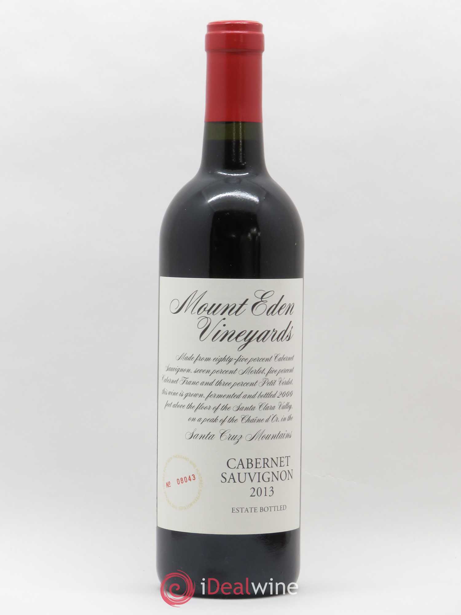 USA Mount Eden Vineyards Cabernet Sauvignon Santa Cruz Mountains 2013 - Posten von 1 Flasche - 0