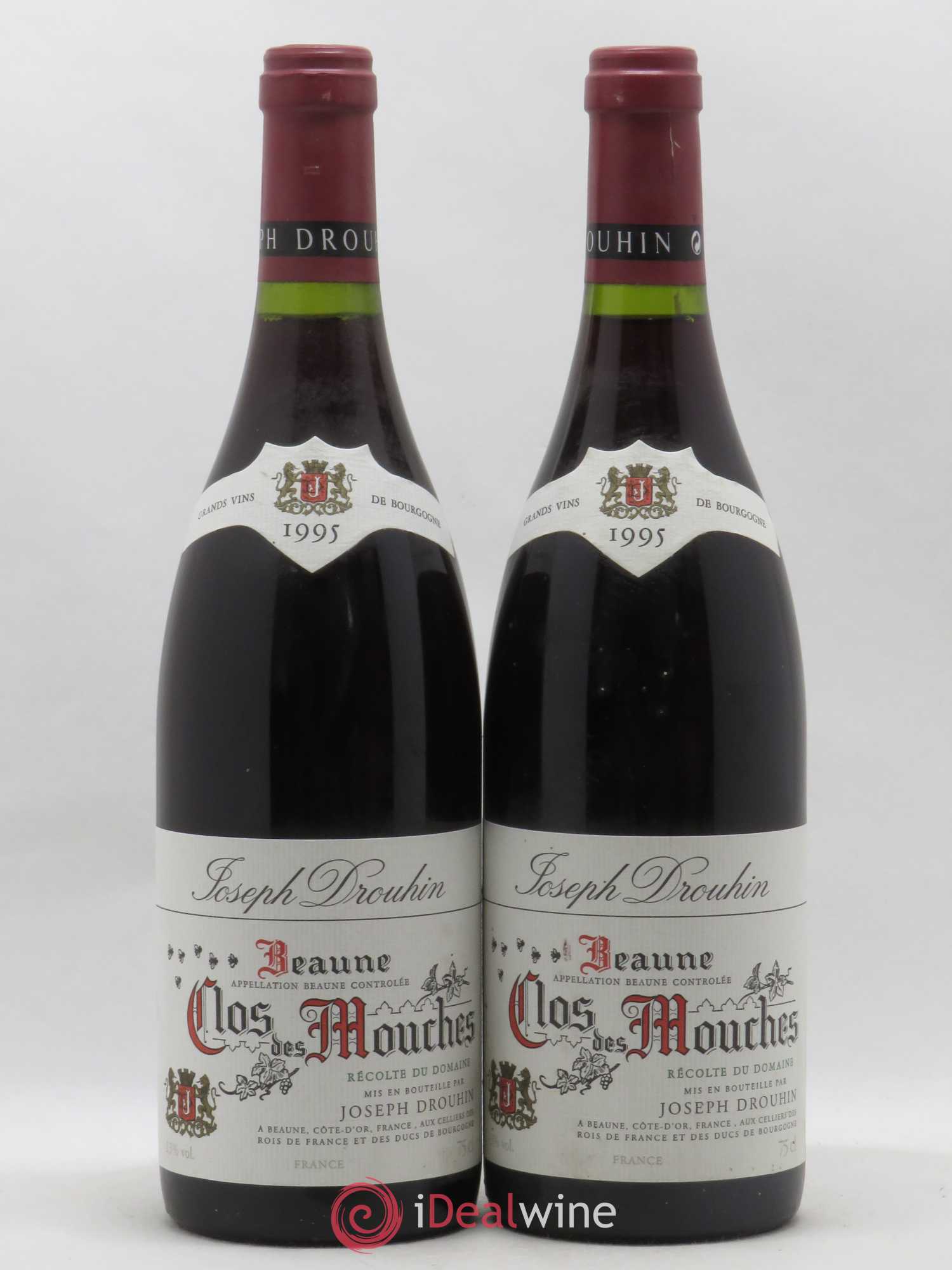 Beaune 1er Cru Clos des Mouches Joseph Drouhin 1995 - Lot de 2 bouteilles - 0