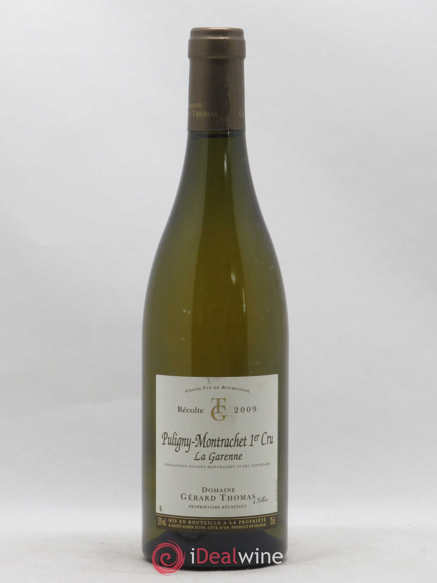 Puligny-Montrachet 1er Cru La Garenne Gerard Thomas & FILLES 2009 - Posten von 1 Flasche - 0