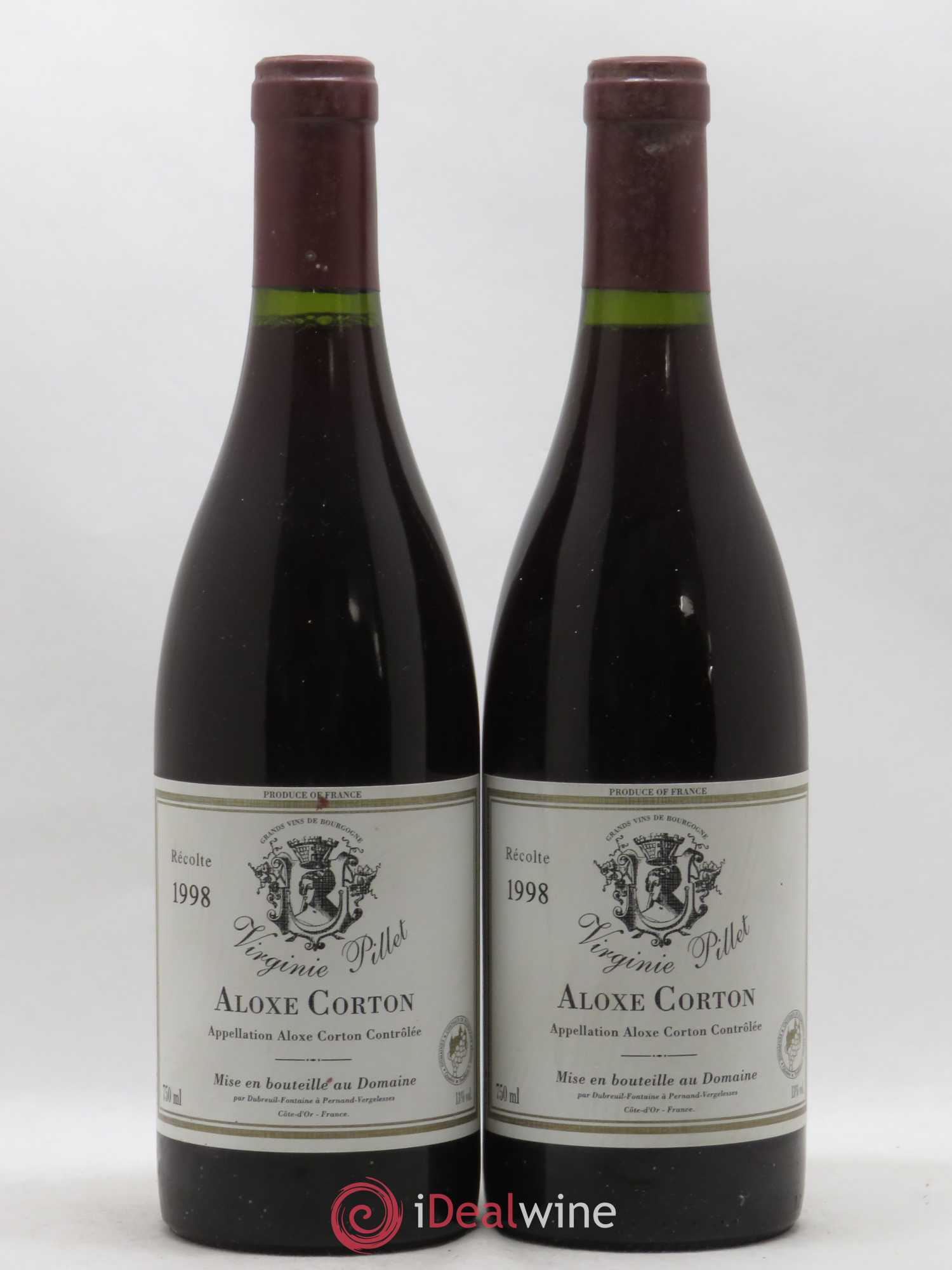 Aloxe-Corton Dubreuil-Fontaine 1998 - Posten von 2 Flaschen - 0