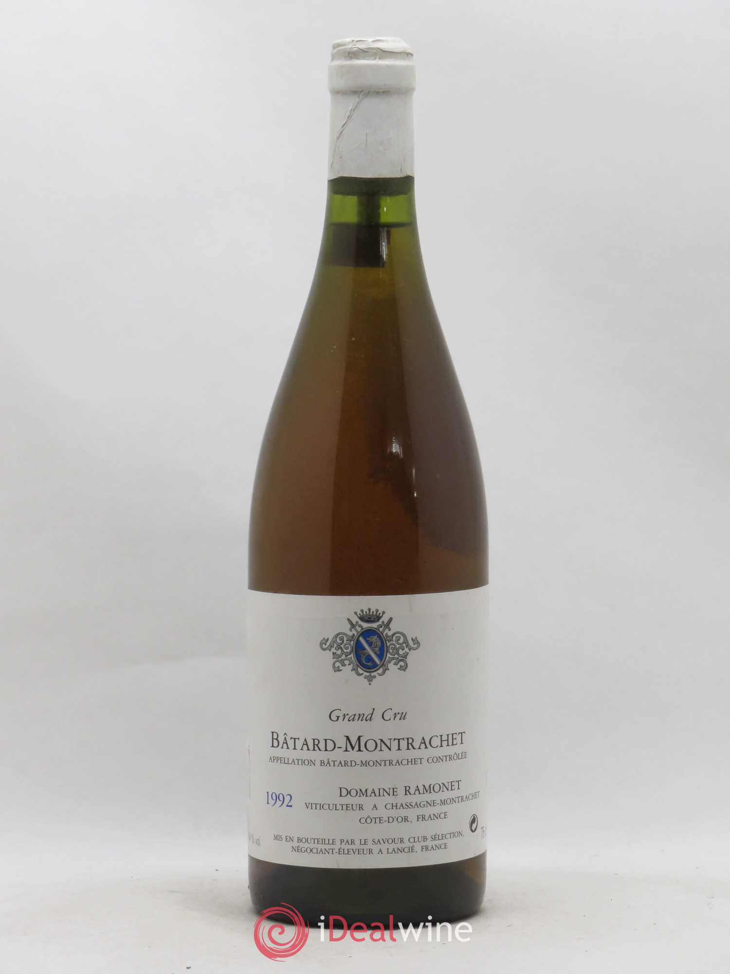 Bâtard-Montrachet Grand Cru Ramonet (Domaine) Mis en bouteille par Le Savour Club Selection 1992 - Posten von 1 Flasche - 0