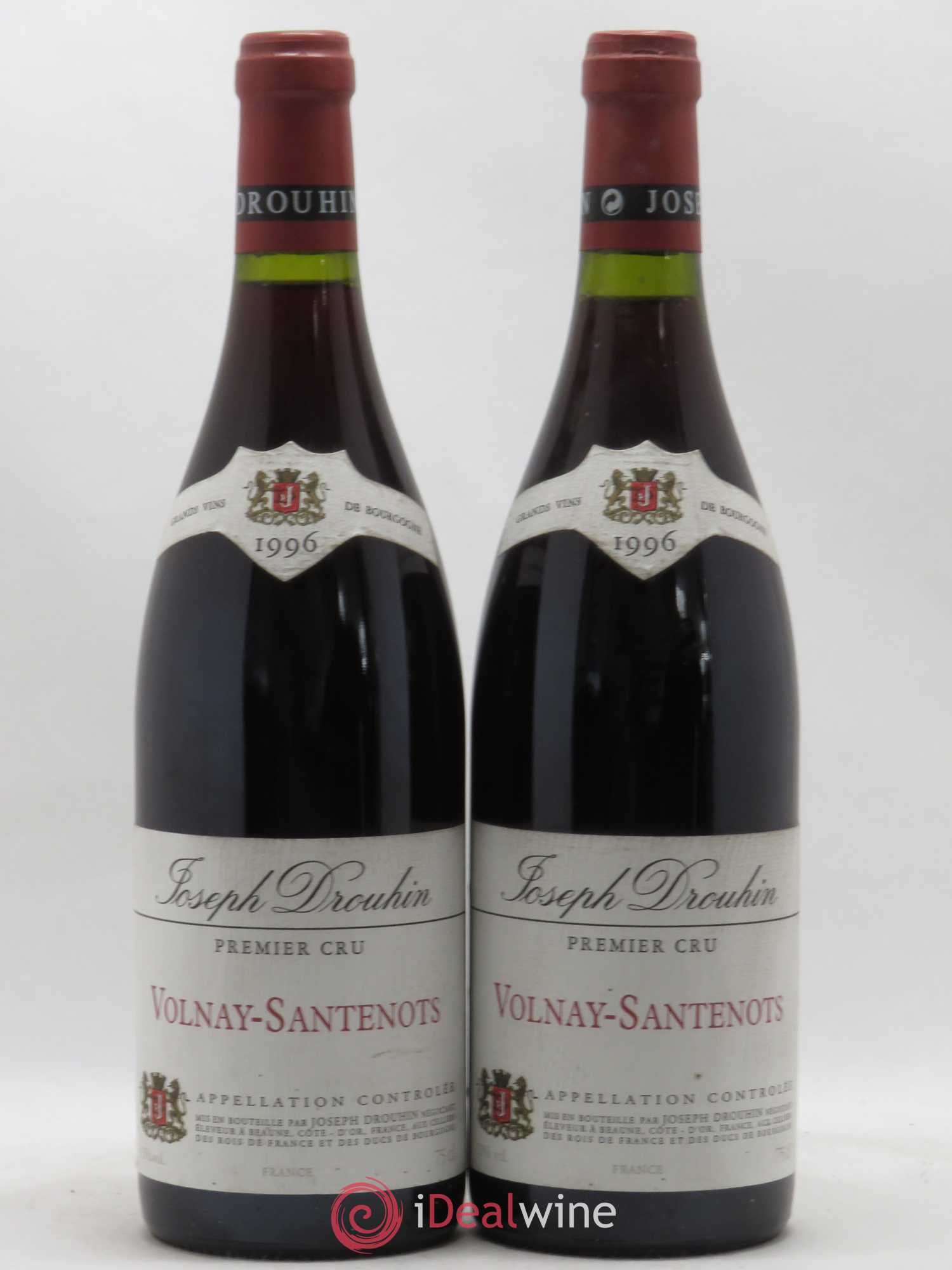Volnay 1er Cru Les Santenots Joseph Drouhin 1996 - Posten von 2 Flaschen - 0