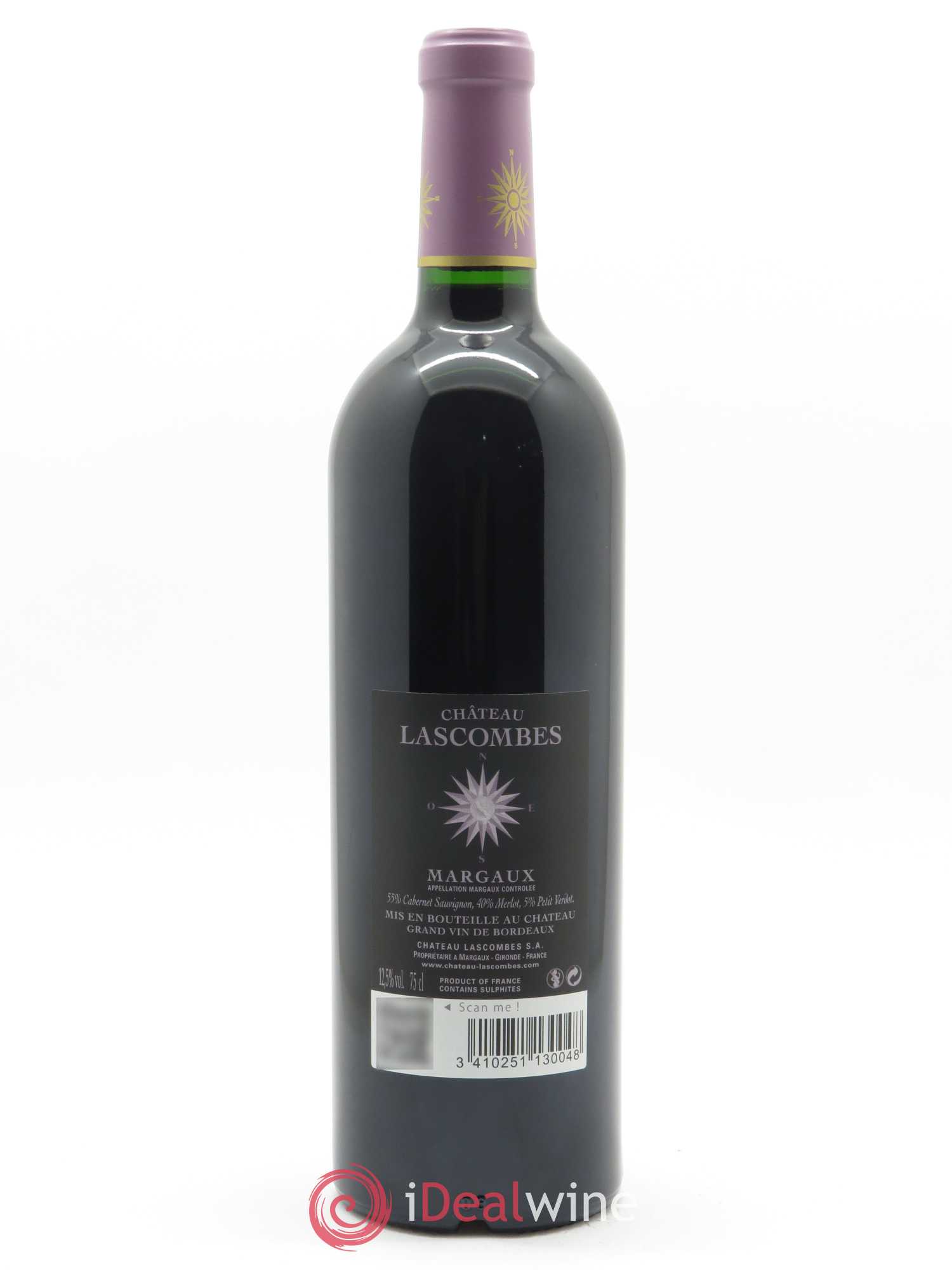 Château Lascombes 2ème Grand Cru Classé (CBO à partir de 12 bts) 2013 - Lot de 1 bouteille - 1