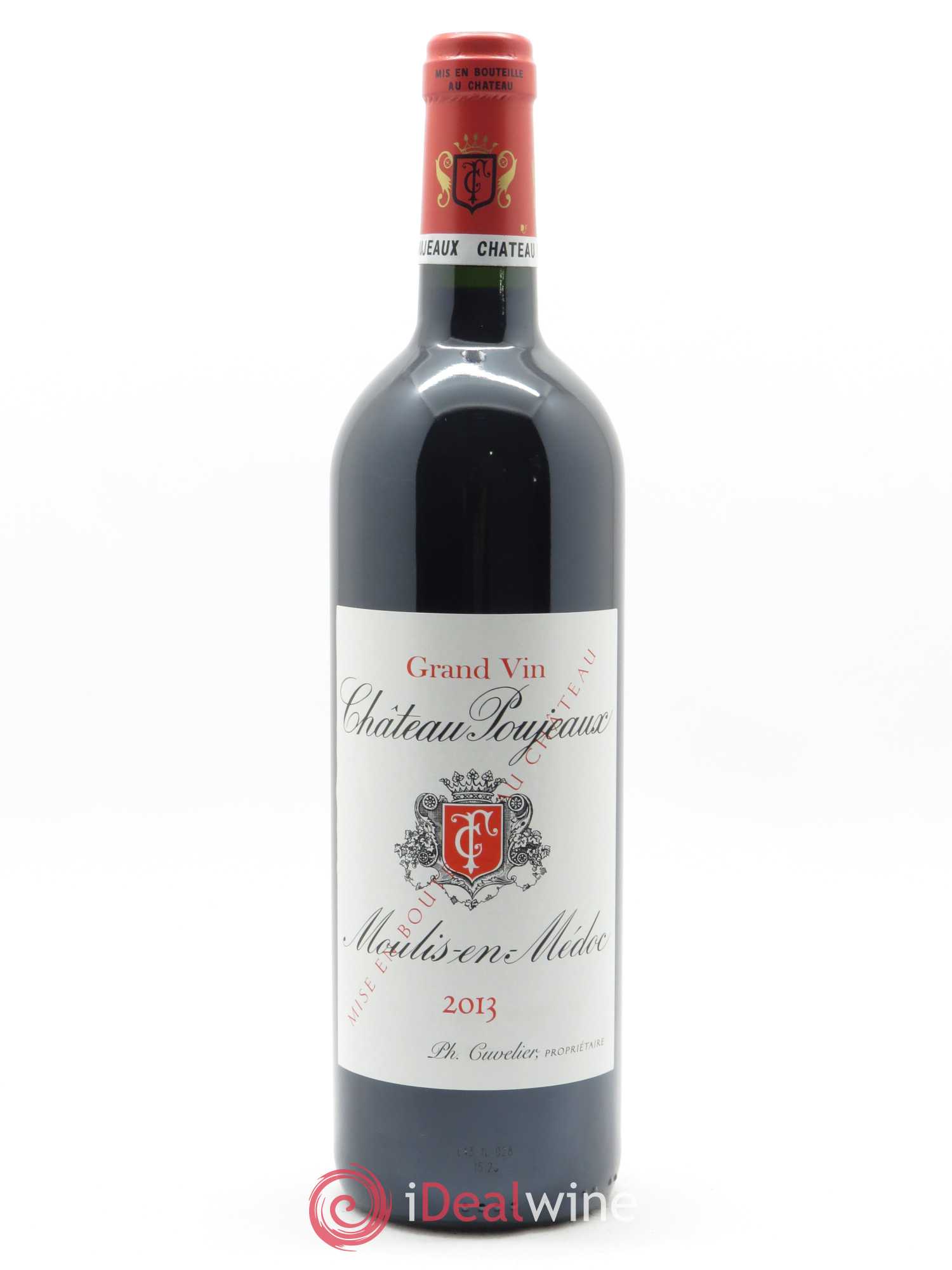Château Poujeaux 2013 - Lot de 1 bouteille - 0