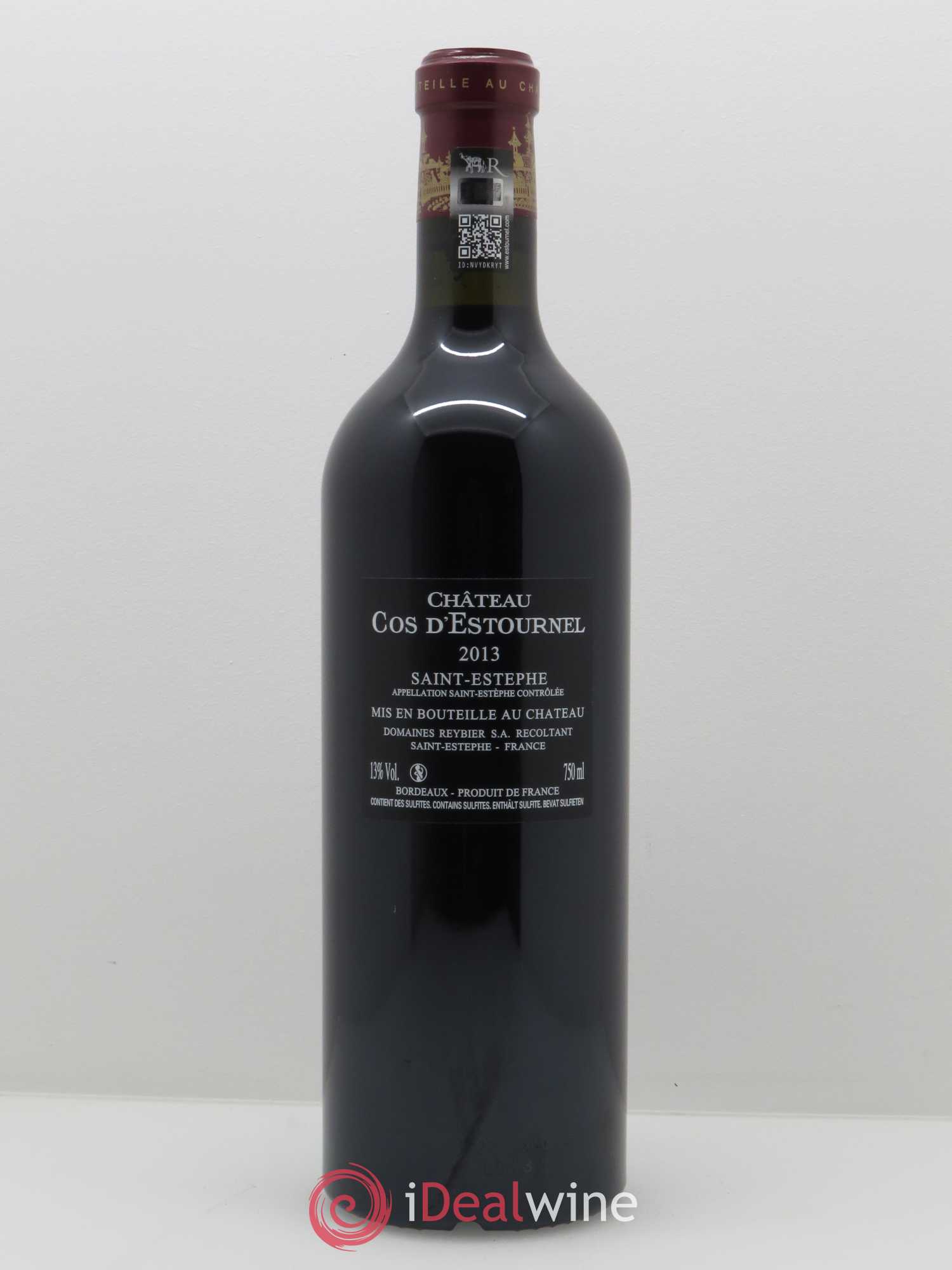 Cos d'Estournel 2ème Grand Cru Classé 2013 - Lot de 1 bouteille - 1