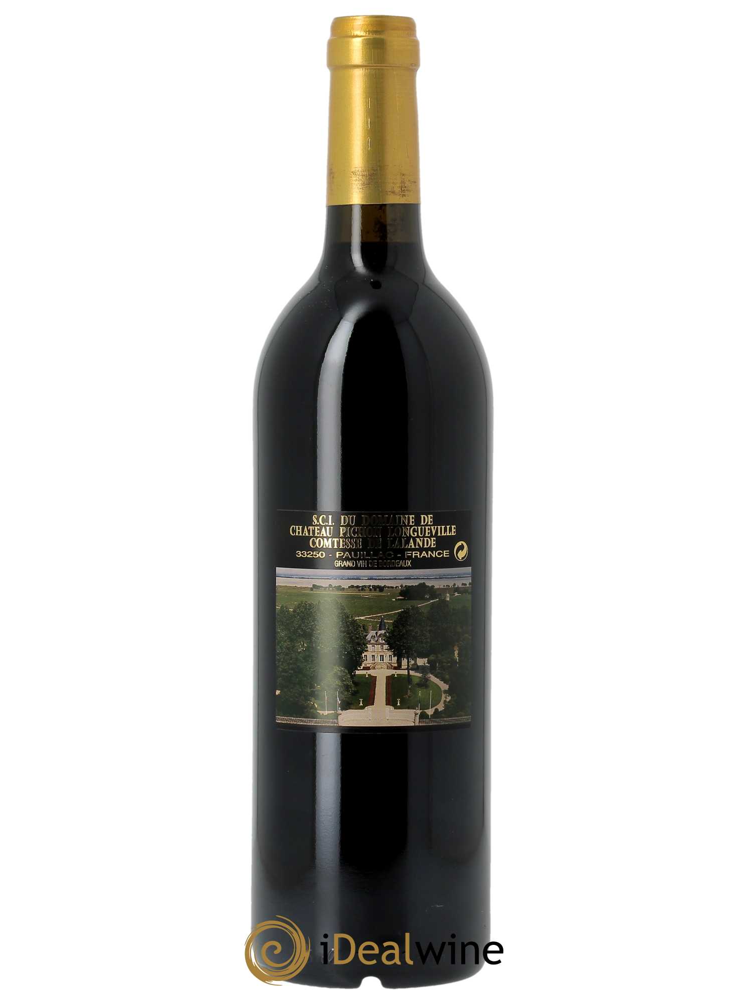 Château Pichon Longueville Comtesse de Lalande 2ème Grand Cru Classé 2000 - Lot de 1 bouteille - 1