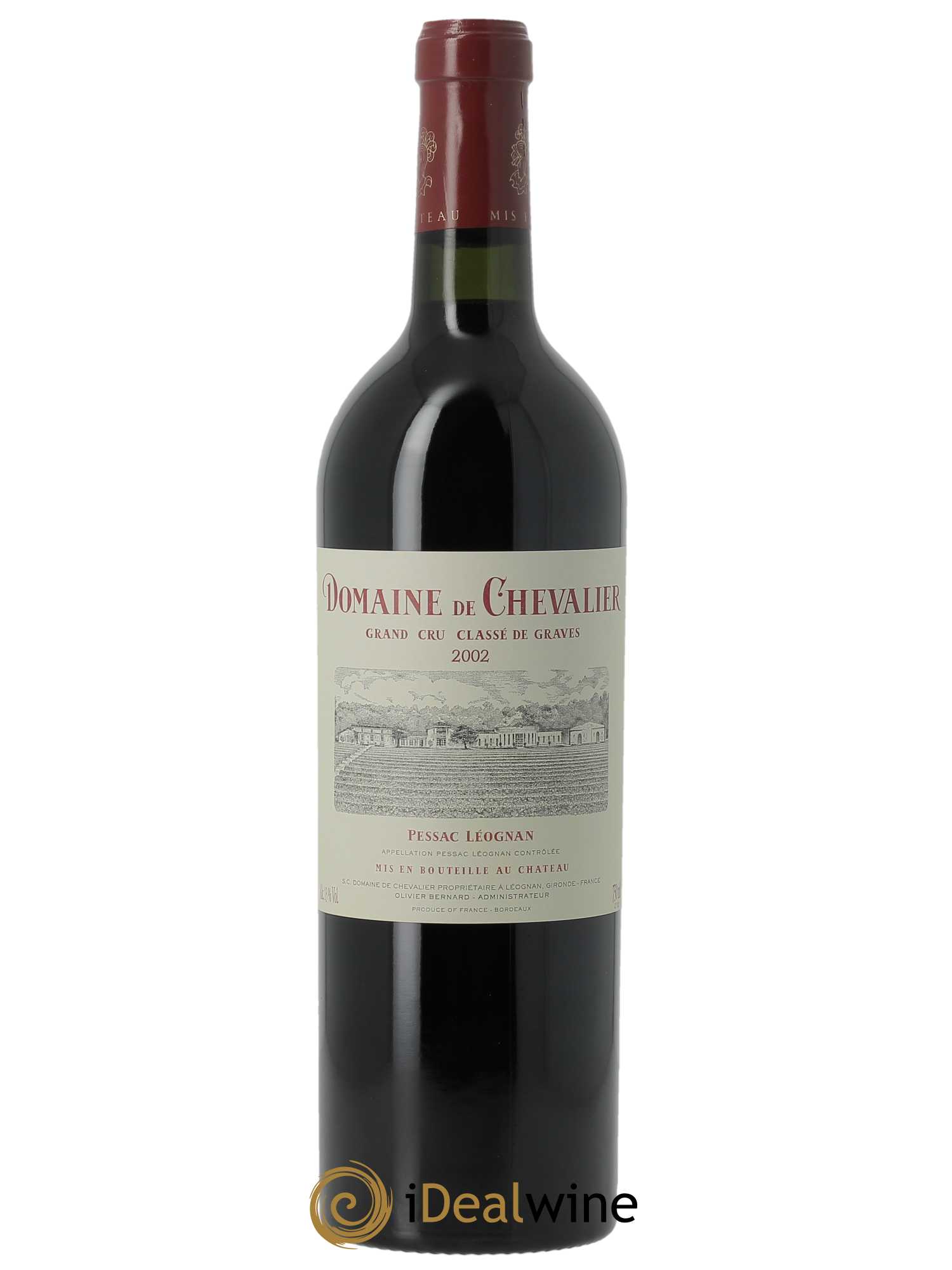 Domaine de Chevalier Cru Classé de Graves 2002 - Lot de 1 bouteille - 0