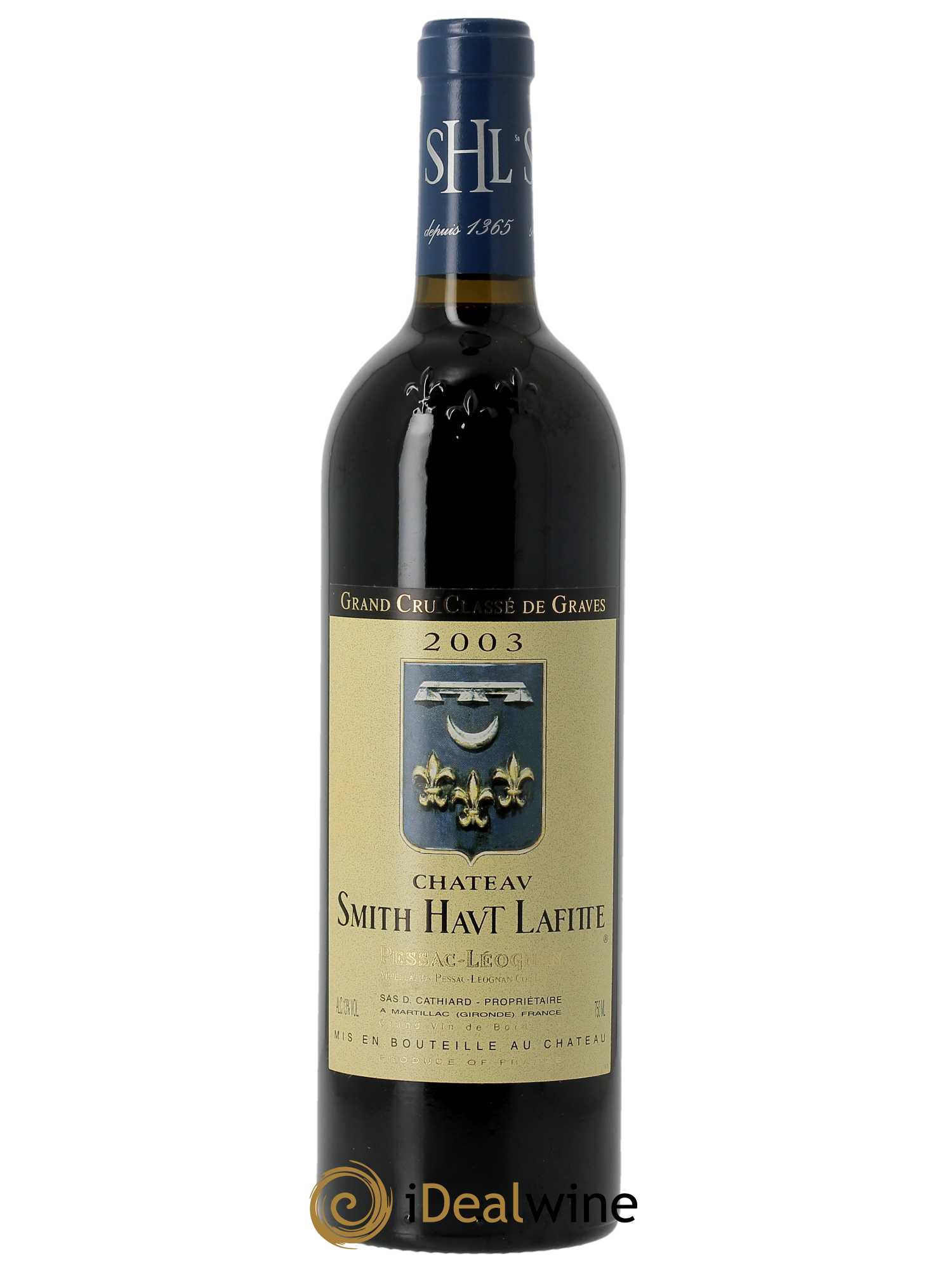 Château Smith Haut Lafitte Cru Classé de Graves 2003 - Lot de 1 bouteille - 0