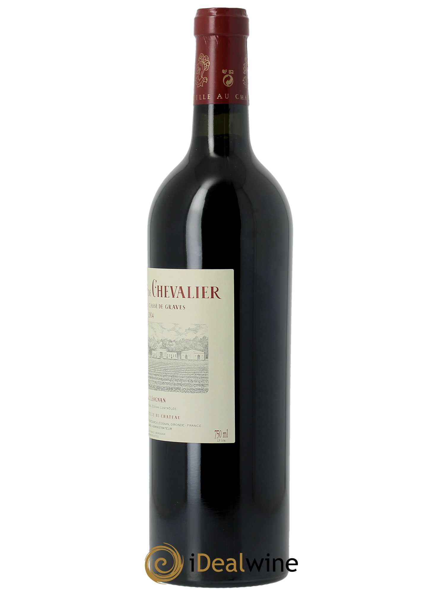 Domaine de Chevalier Cru Classé de Graves 2004 - Lot de 1 bouteille - 1