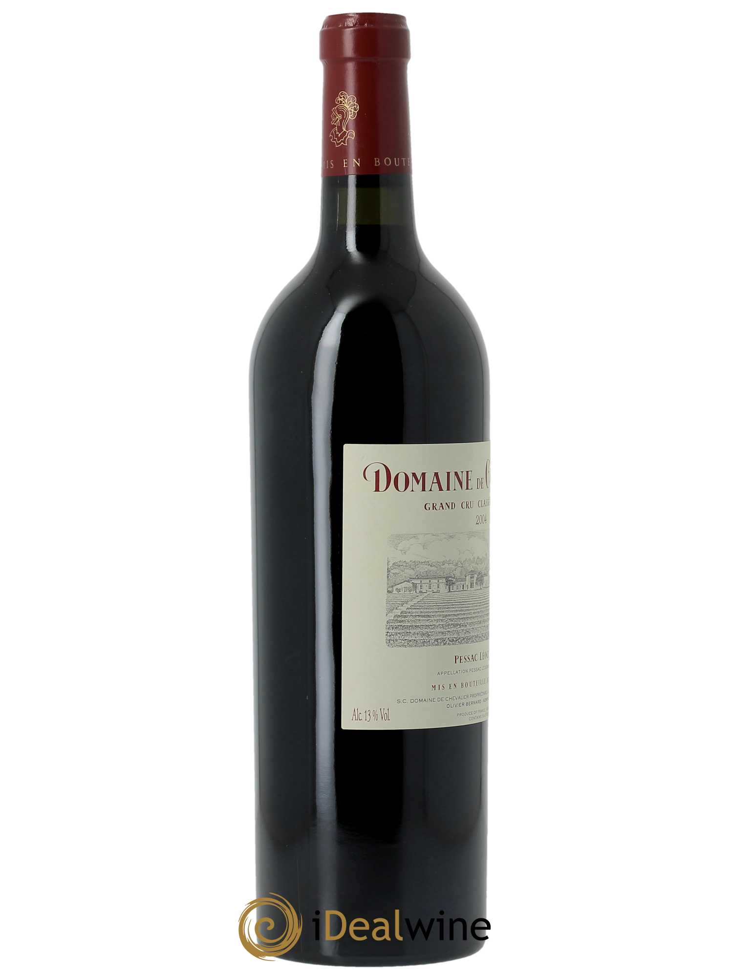 Domaine de Chevalier Cru Classé de Graves 2004 - Lot de 1 bouteille - 2