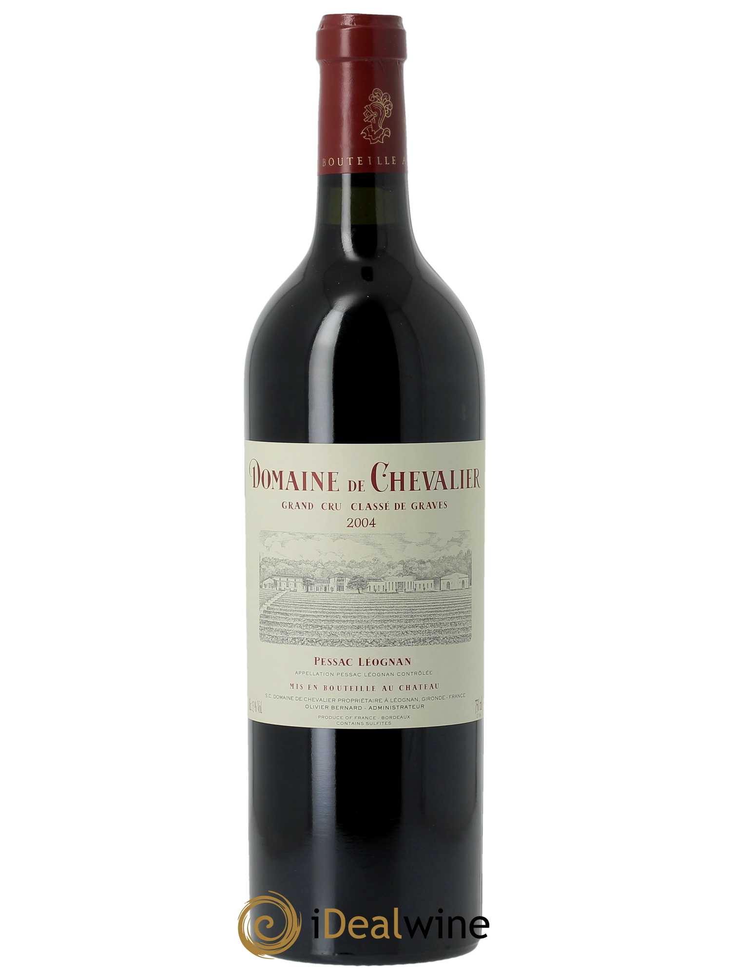 Domaine de Chevalier Cru Classé de Graves 2004 - Lot de 1 bouteille - 0