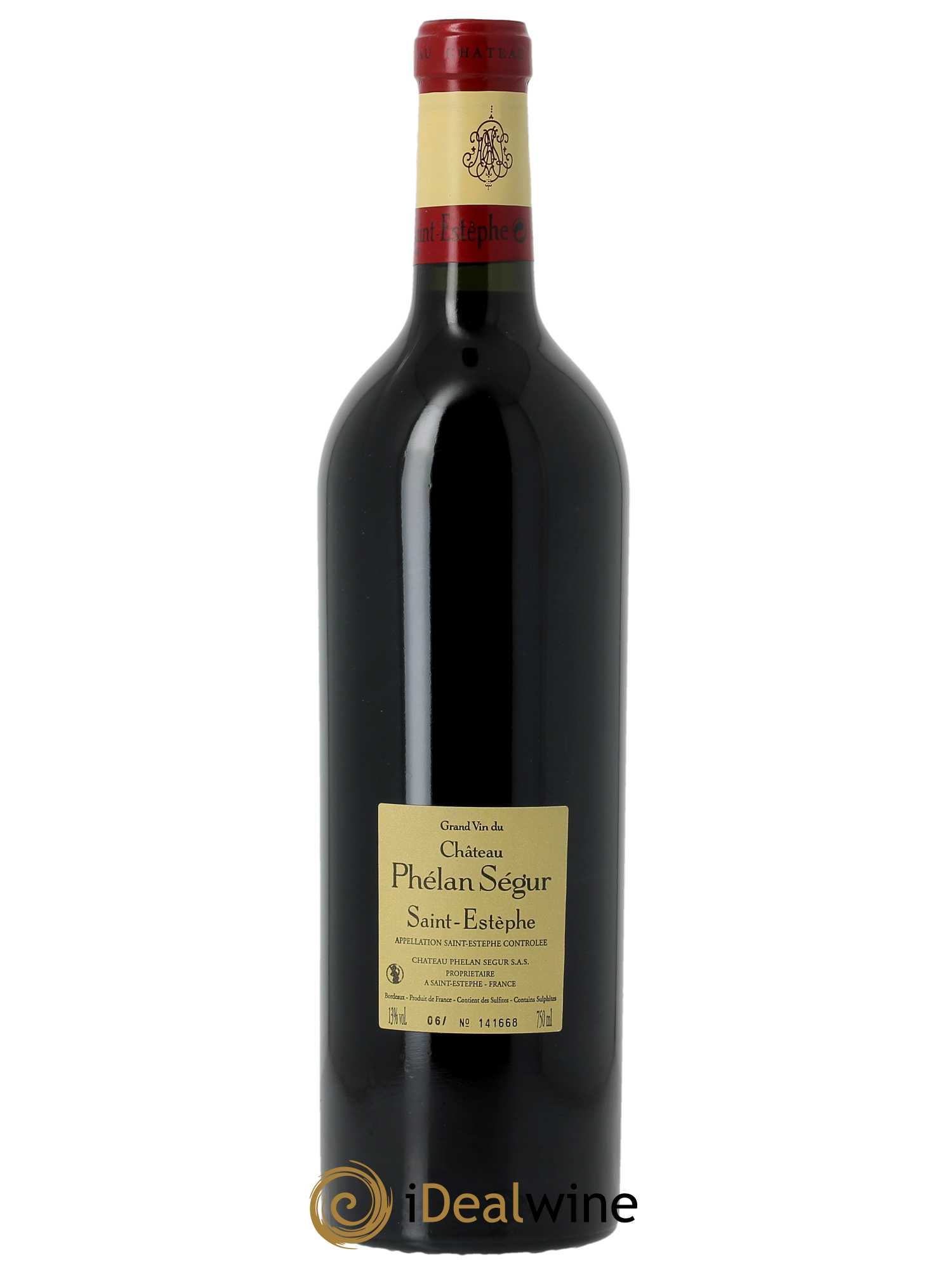 Château Phélan Ségur 2006 - Lot de 1 bouteille - 1